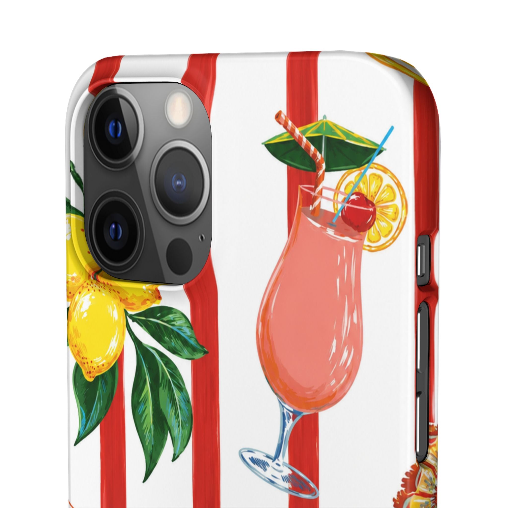Lemon Coast – Summer Citrus Phone Case