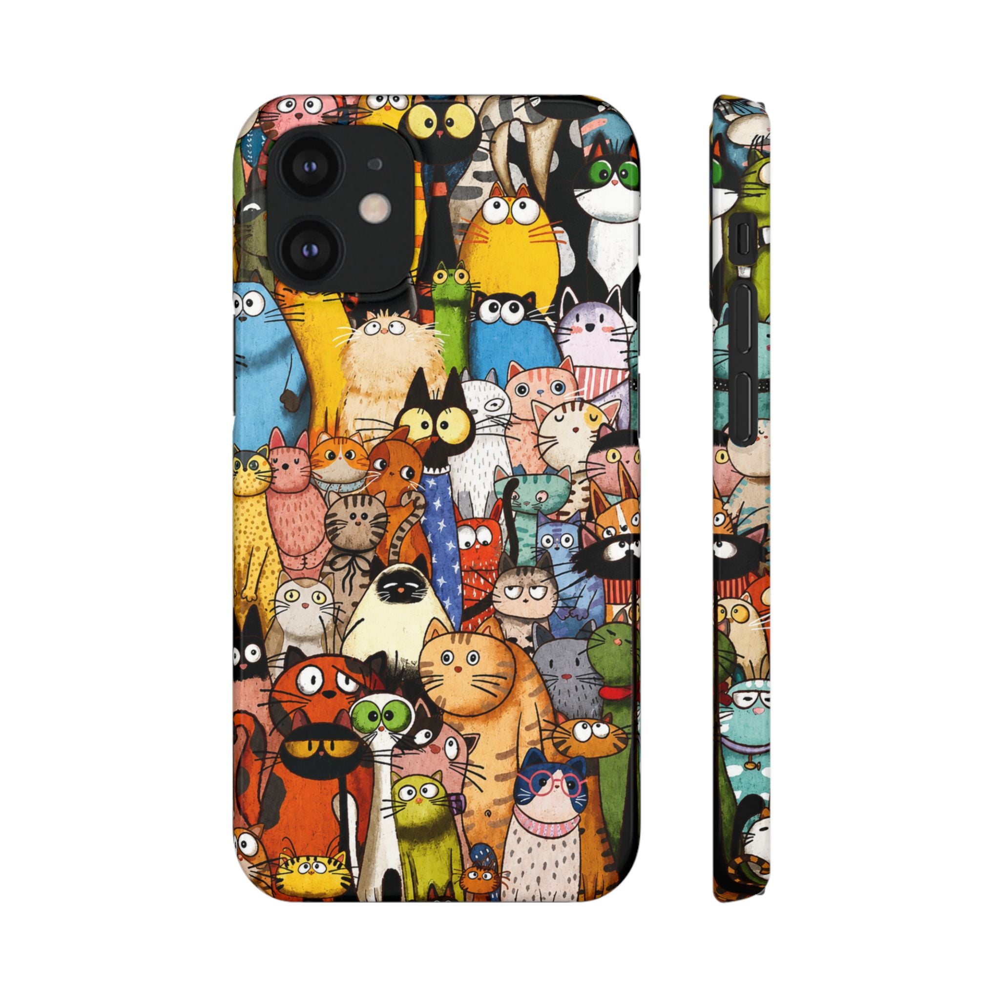Cute Cat Pattern Phone Case