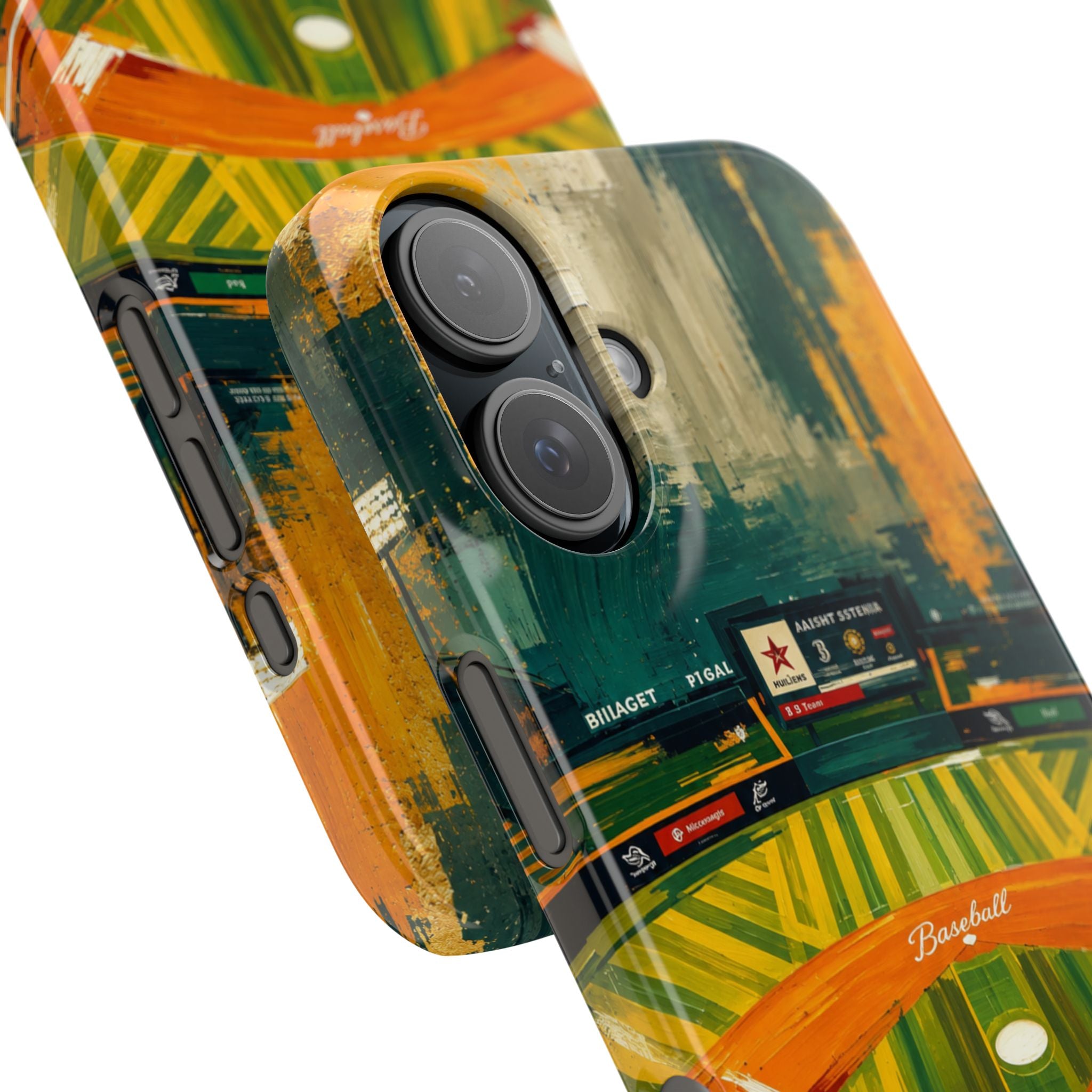 Abstract Baseball Stadium Phone Case
