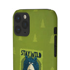 Stay Wild Bear Phone Case
