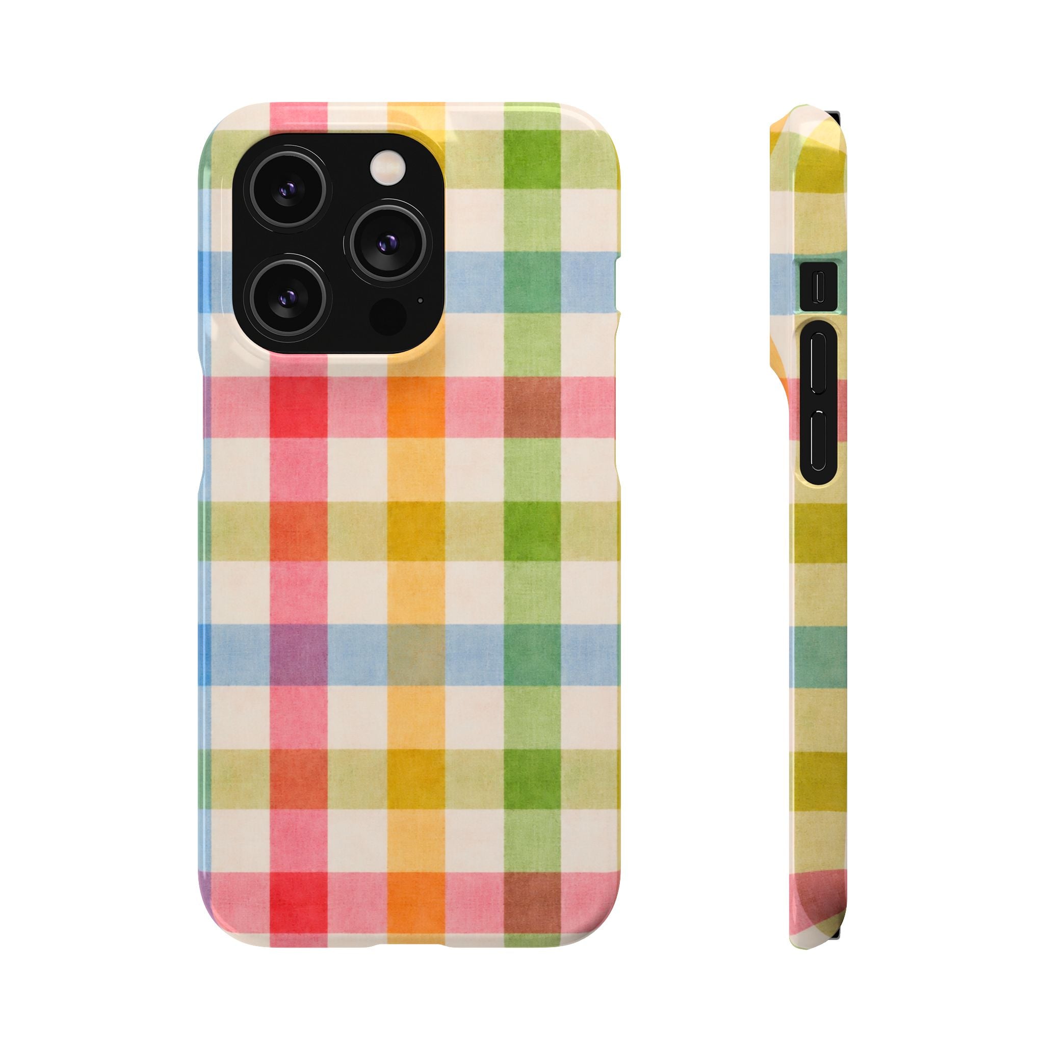 Pastel Plaid Phone Case