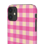 Pink Gingham Phone Case