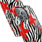 Retro Zebra Stars Phone Case