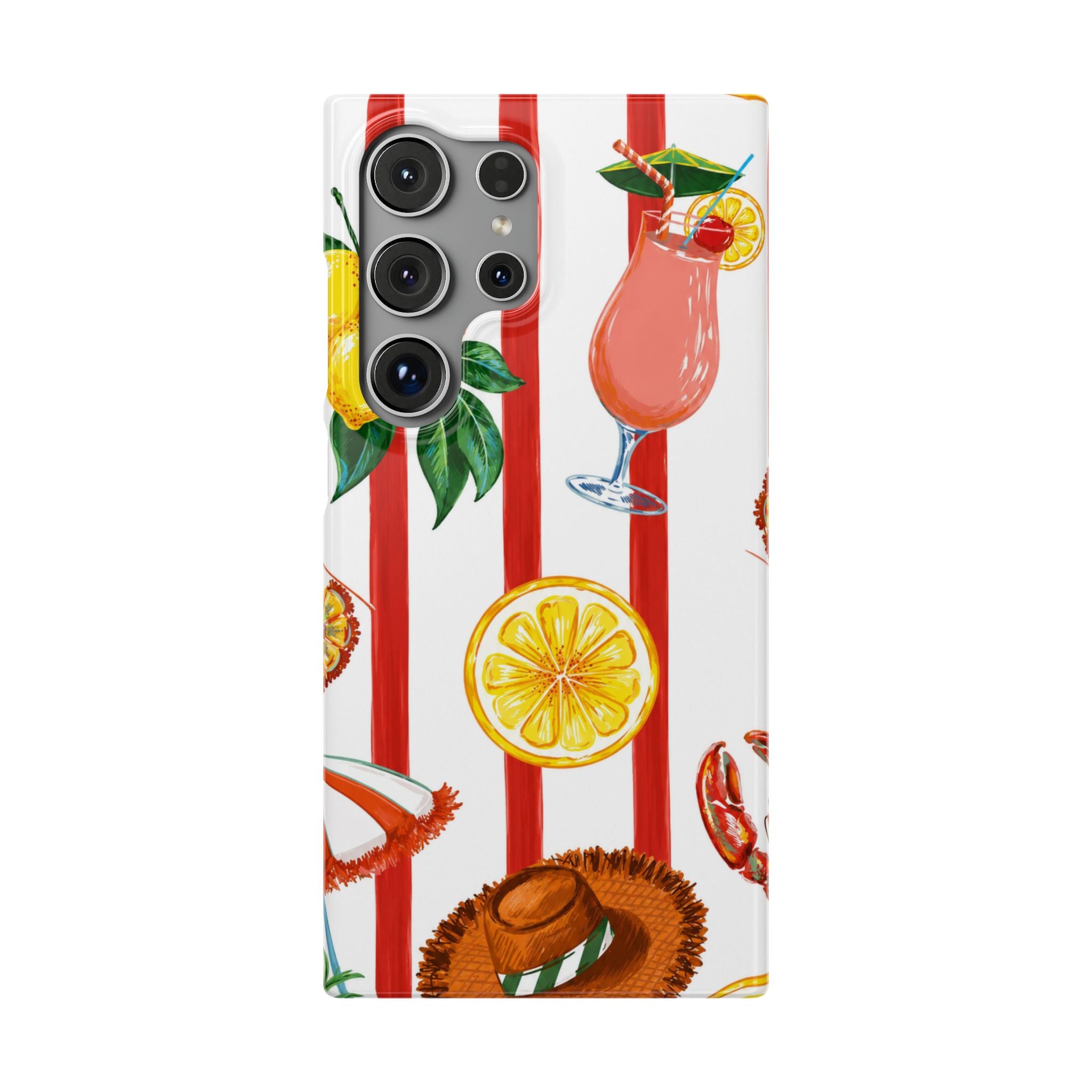 Lemon Coast – Summer Citrus Phone Case