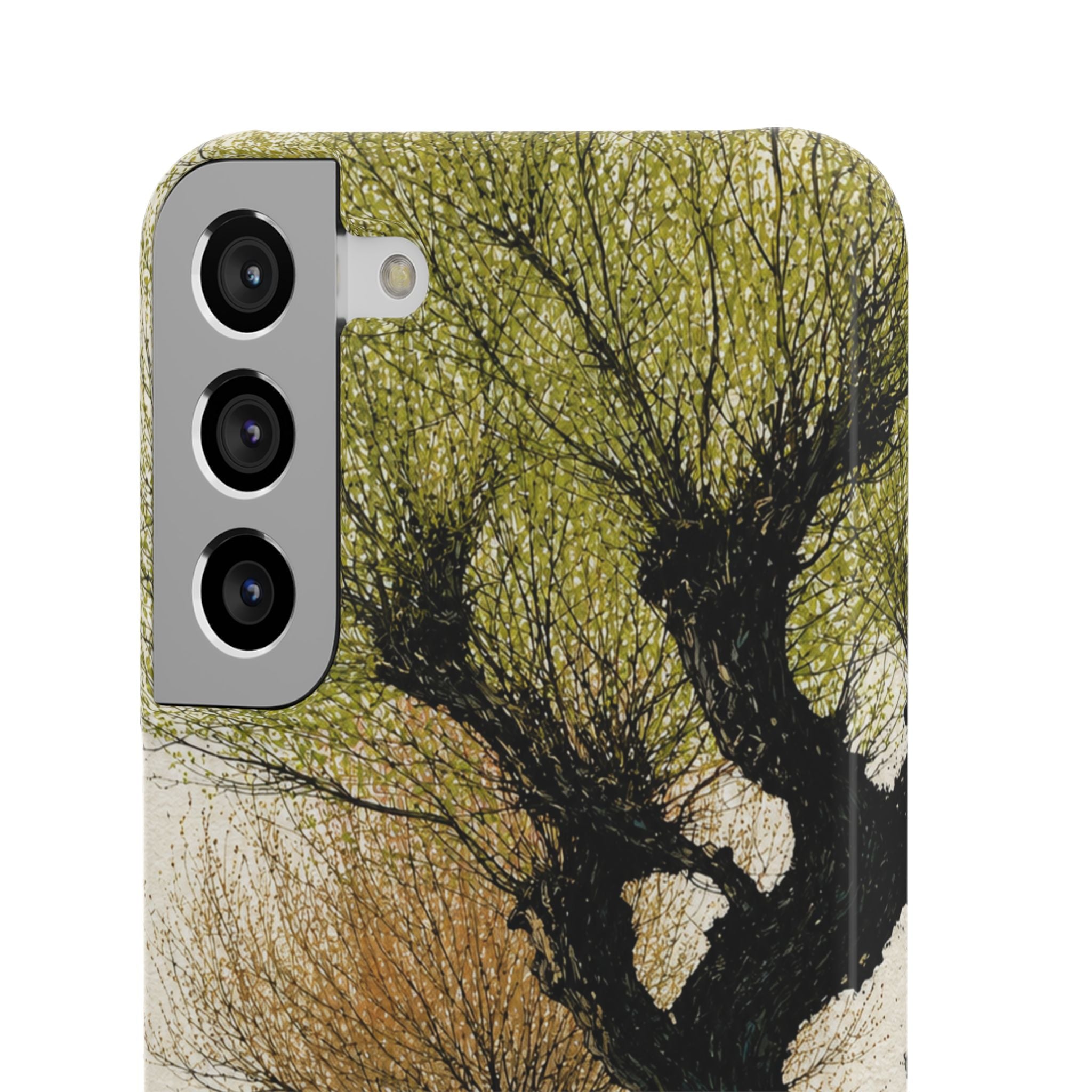 Serene Willow Landscape Phone Case