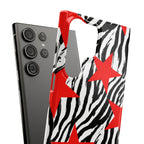 Retro Zebra Stars Phone Case