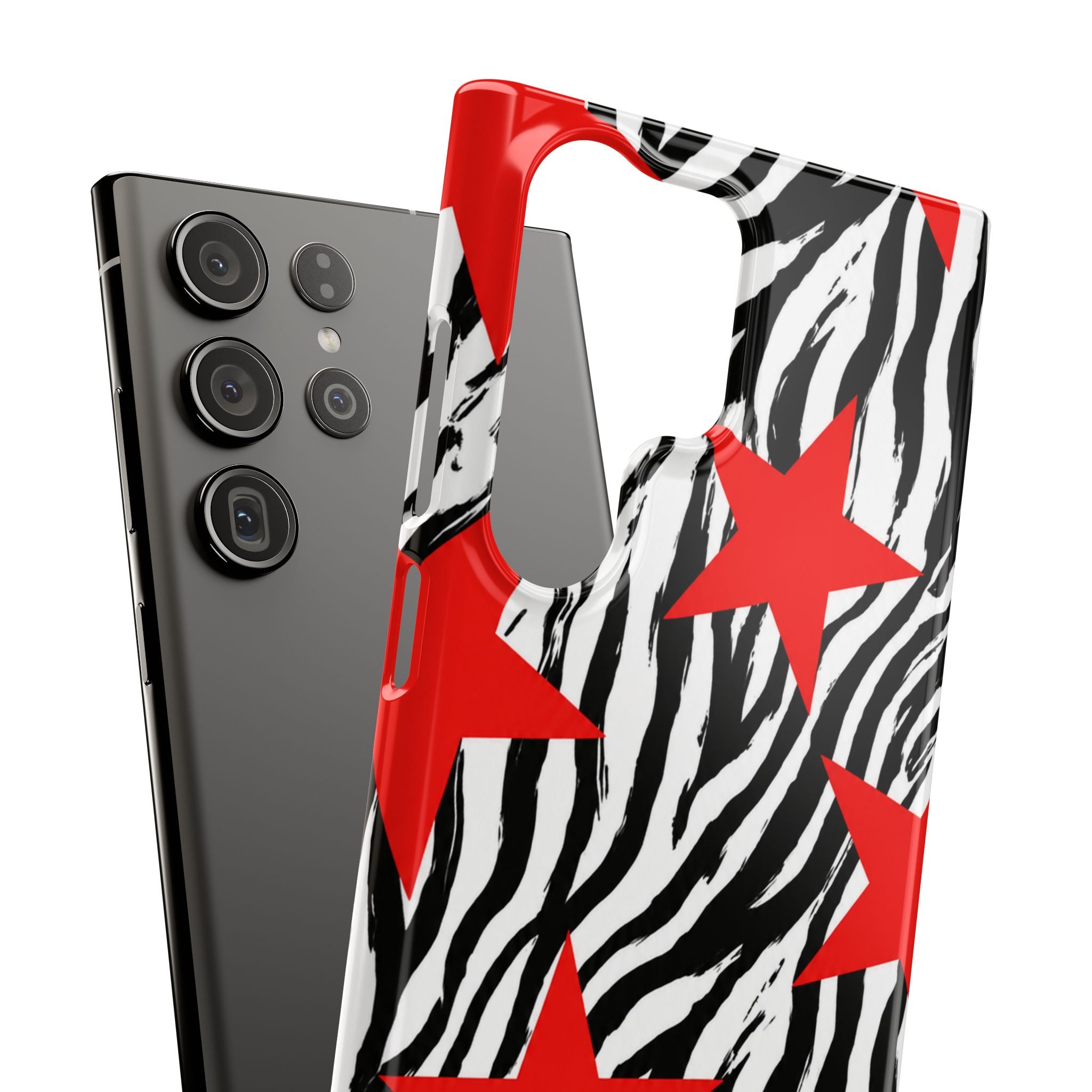 Retro Zebra Stars Phone Case