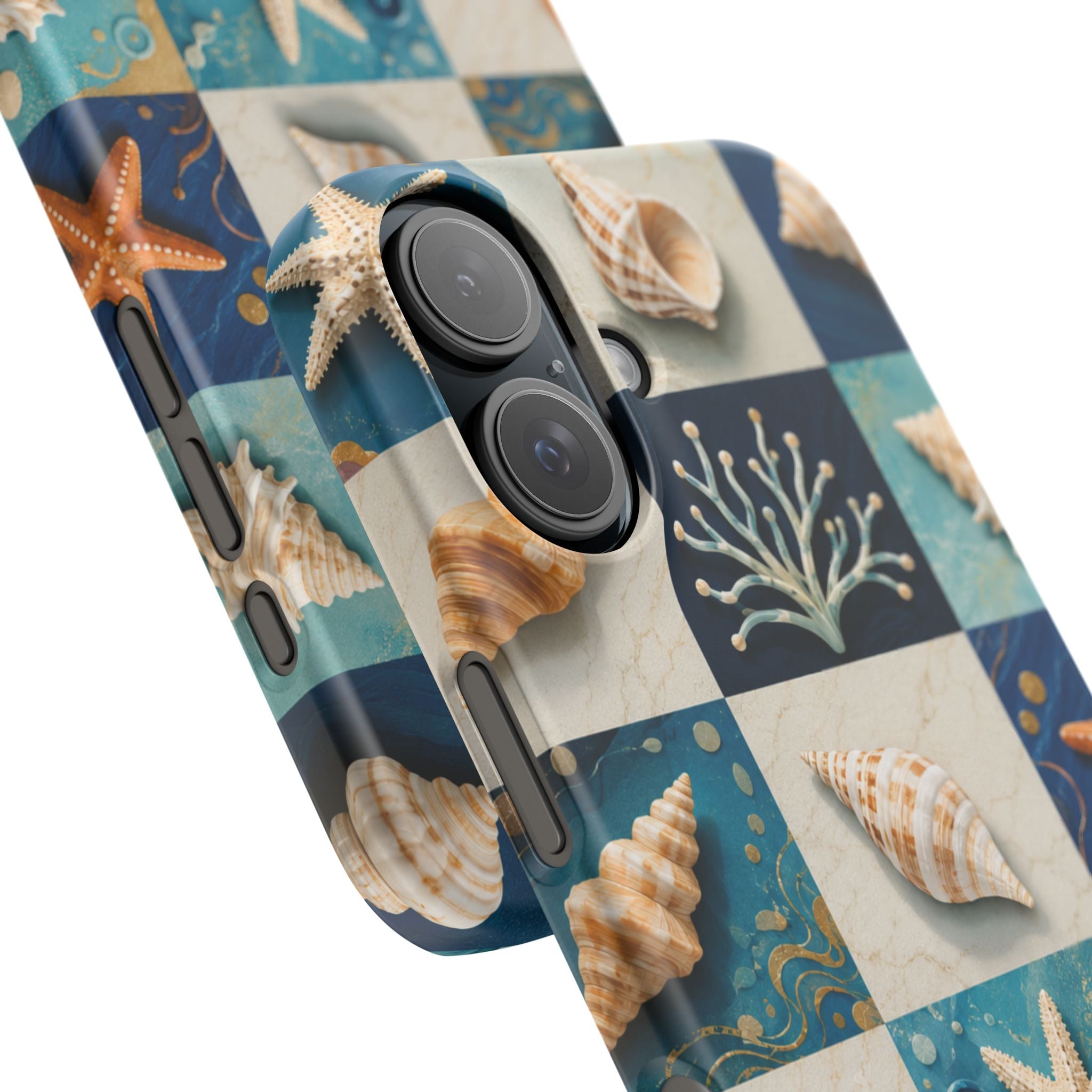 Coastal Seashell Mosaic Phone Case