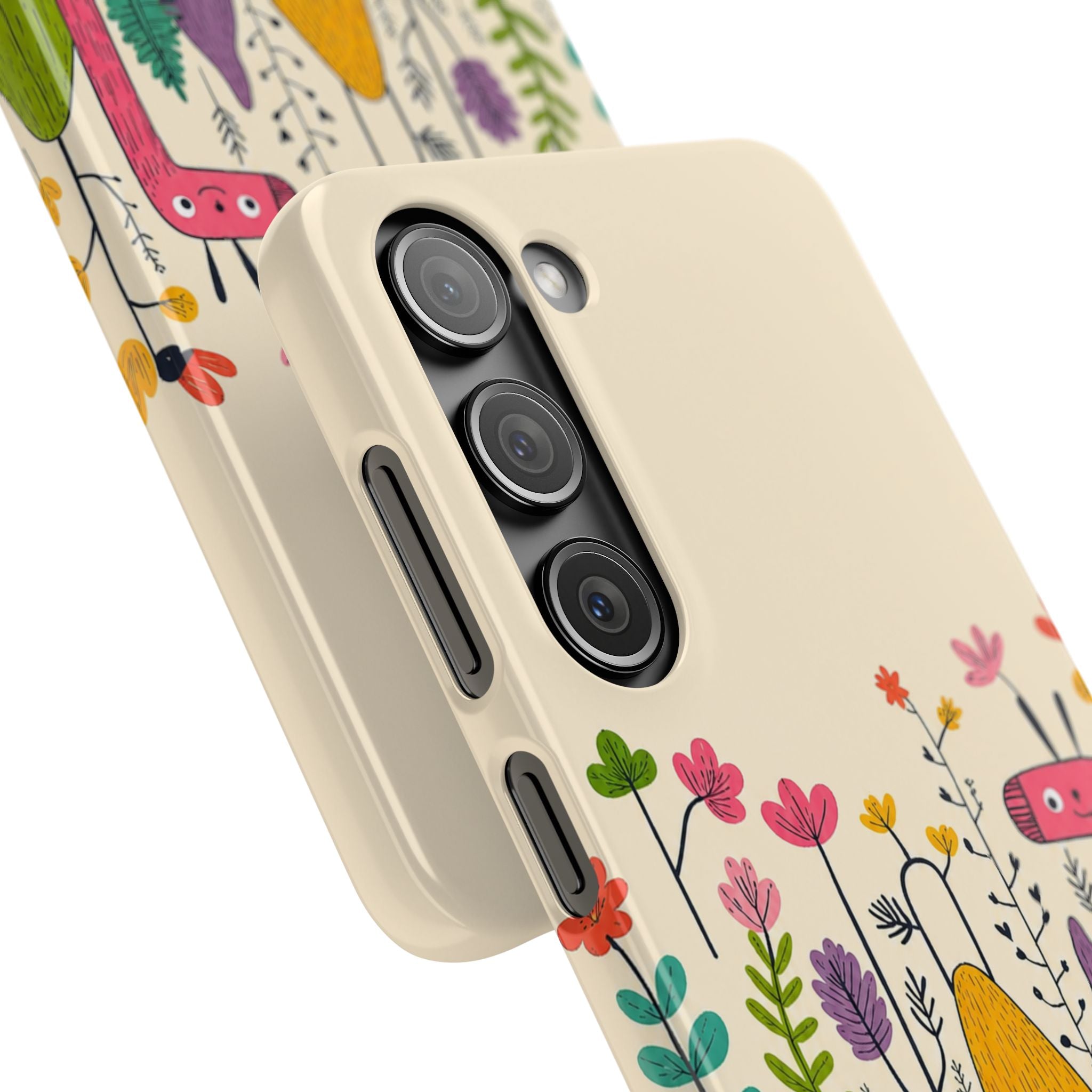 Cute Monster Garden Phone Case