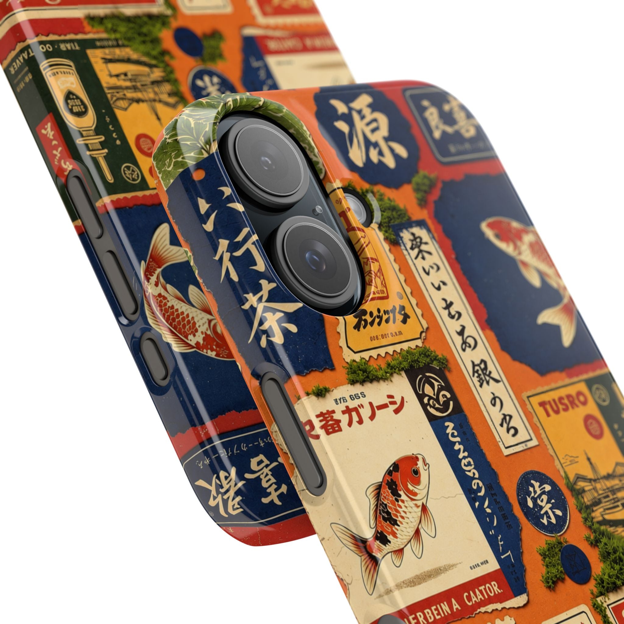 Vintage Japanese Koi Phone Case