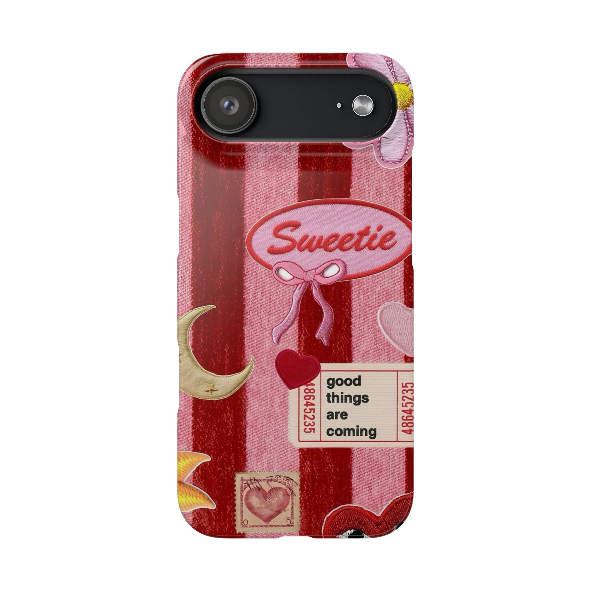 Coquette Patch Phone Case