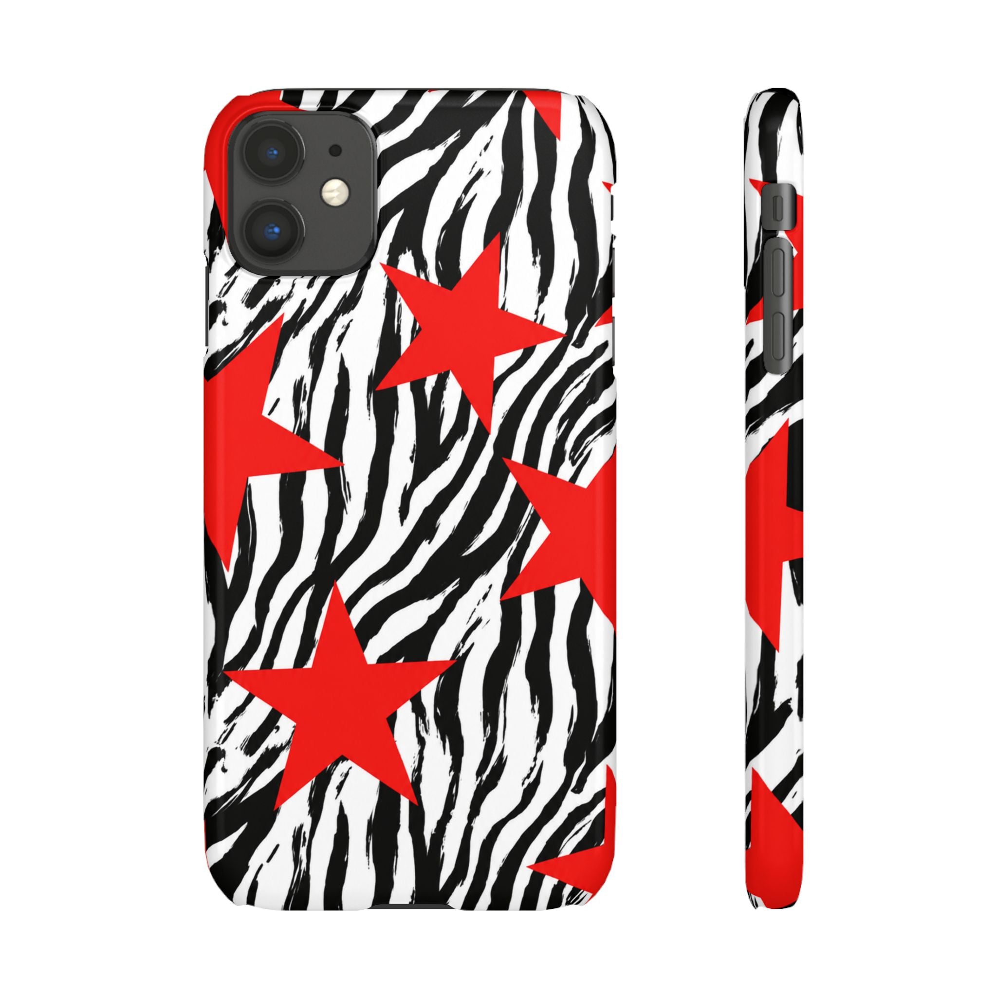 Retro Zebra Stars Phone Case