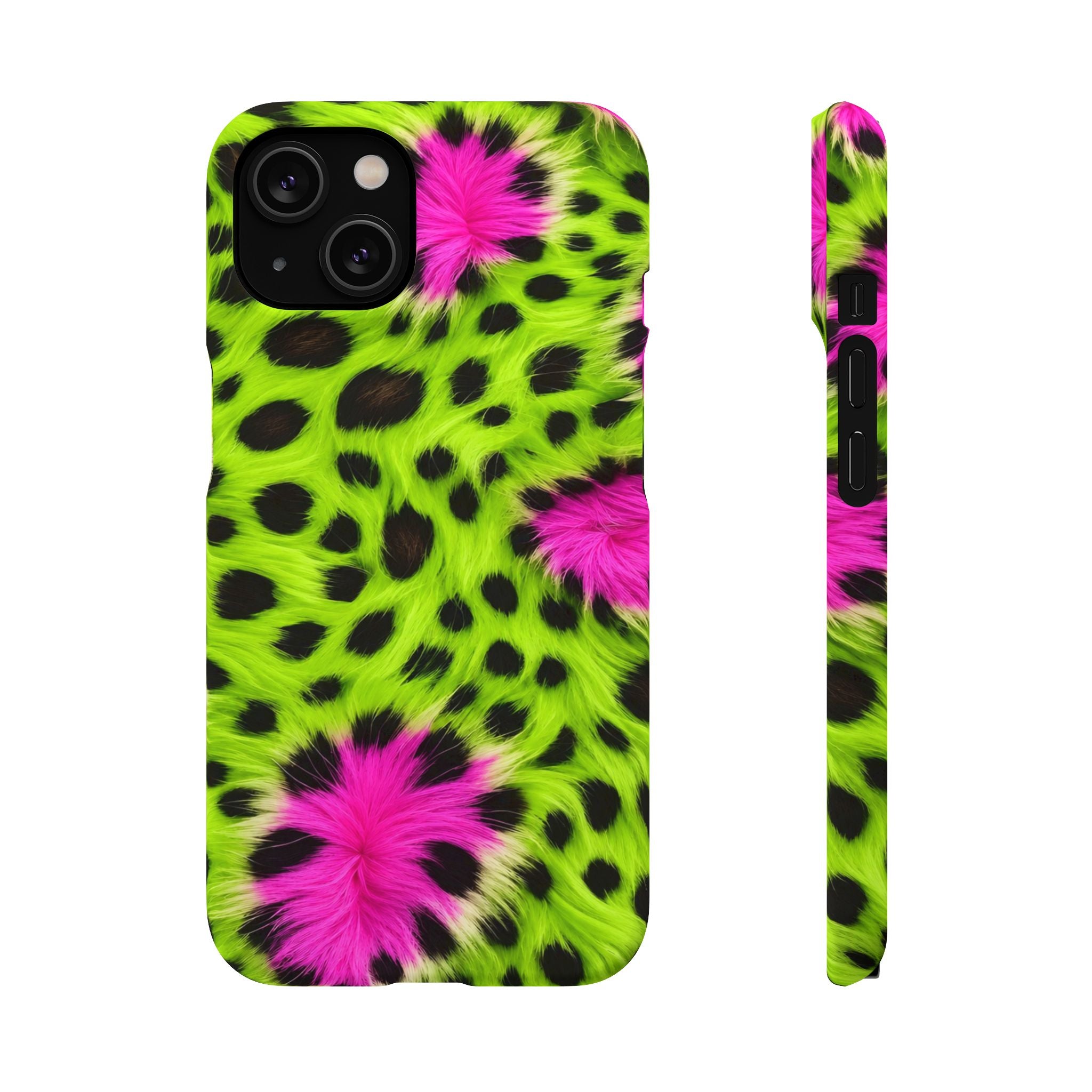 Neon Leopard Phone Case