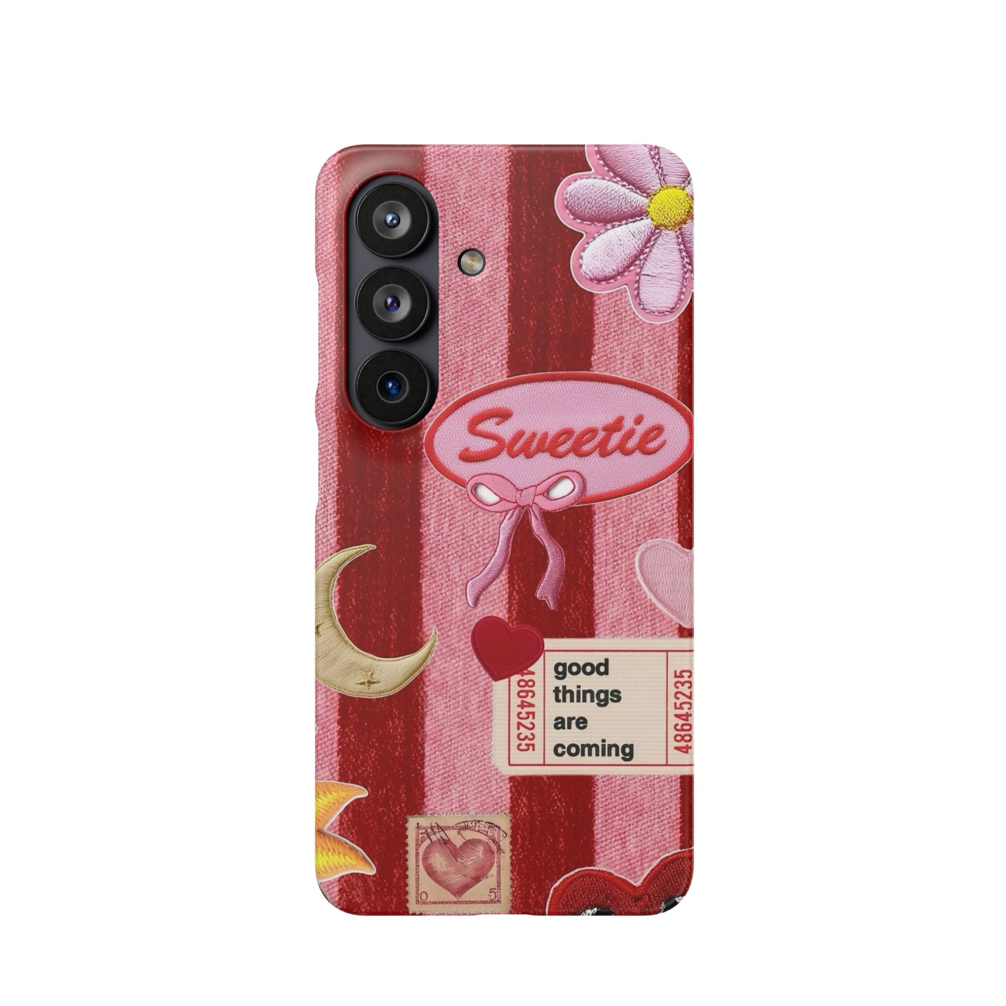Coquette Patch Phone Case