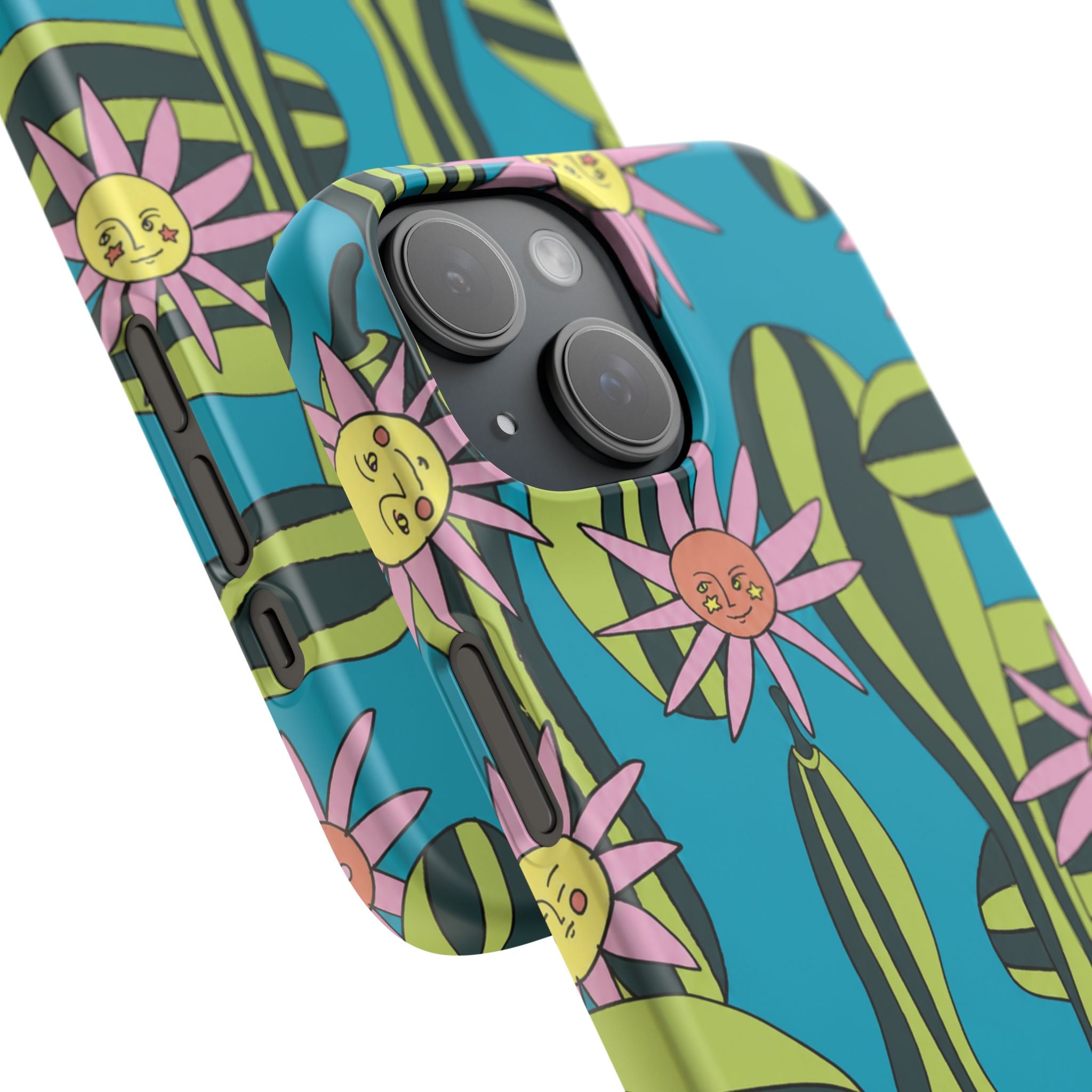 Whimsical Floral Garden Phone Case
