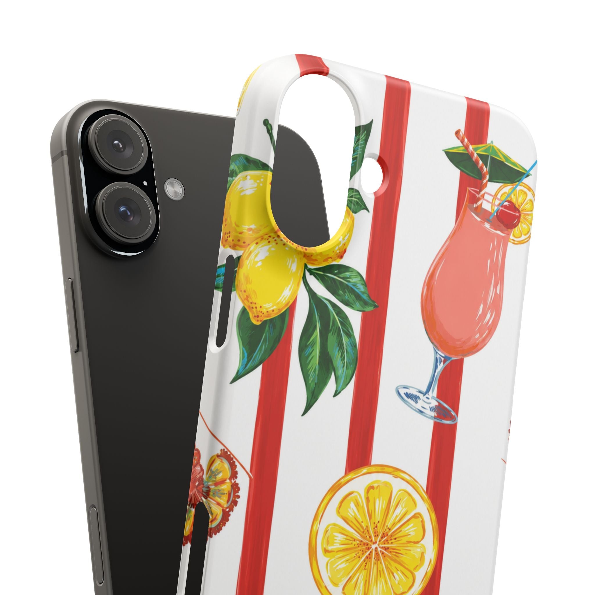 Lemon Coast – Summer Citrus Phone Case