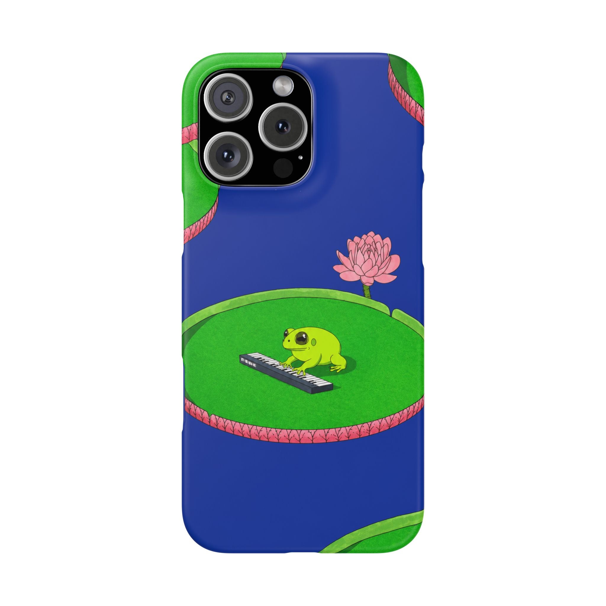 Frog Piano Phone Case