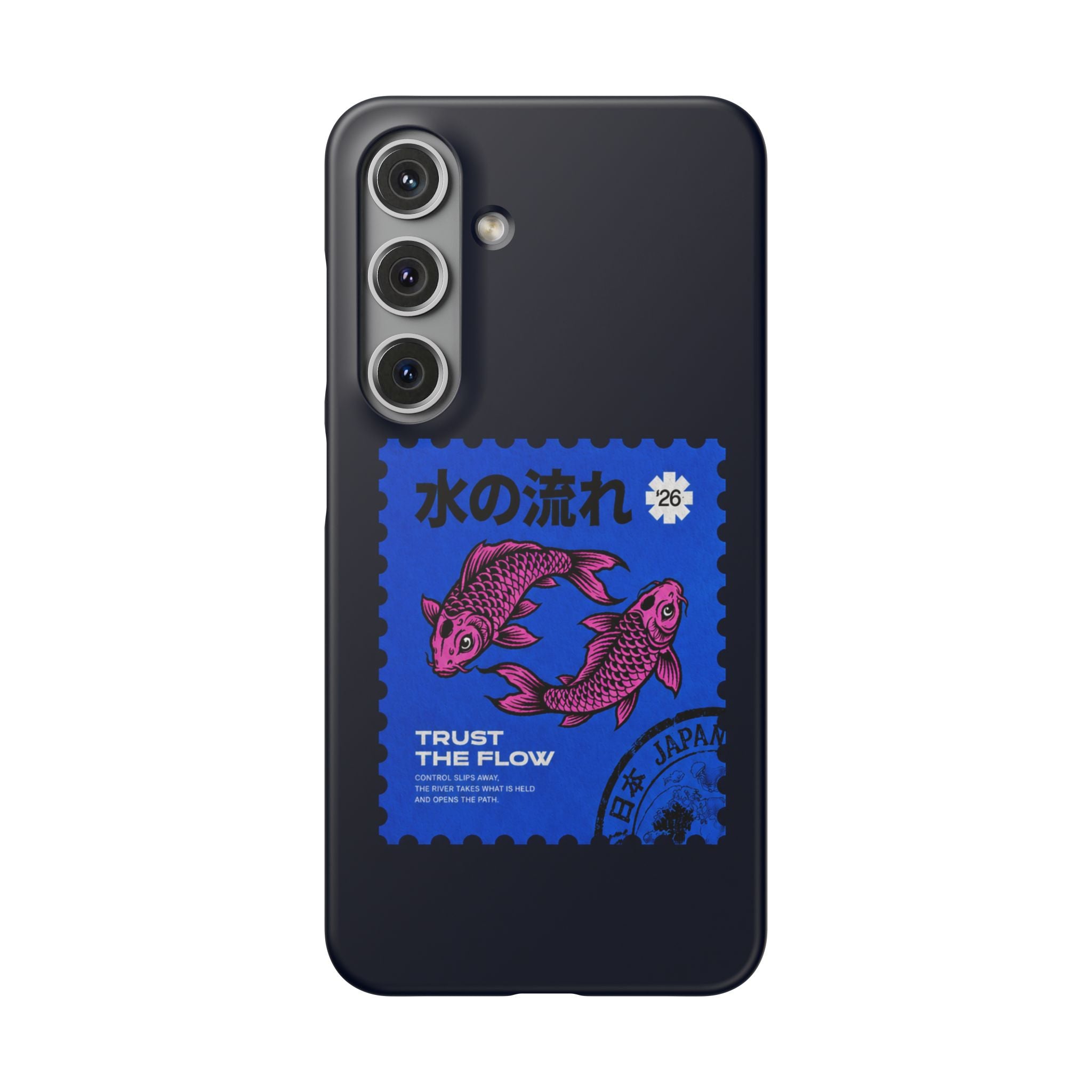 Trust The Flow Koi Phone Case