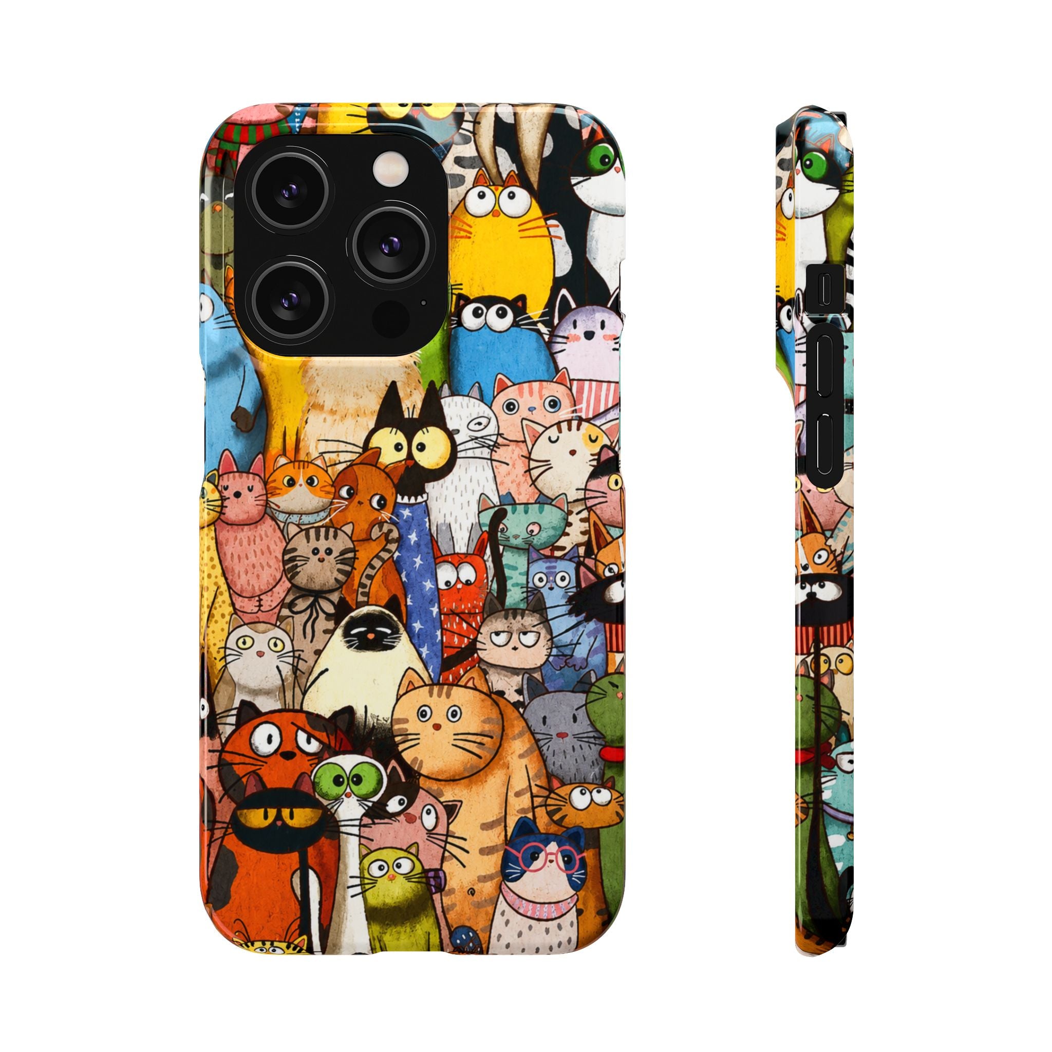 Cute Cat Pattern Phone Case