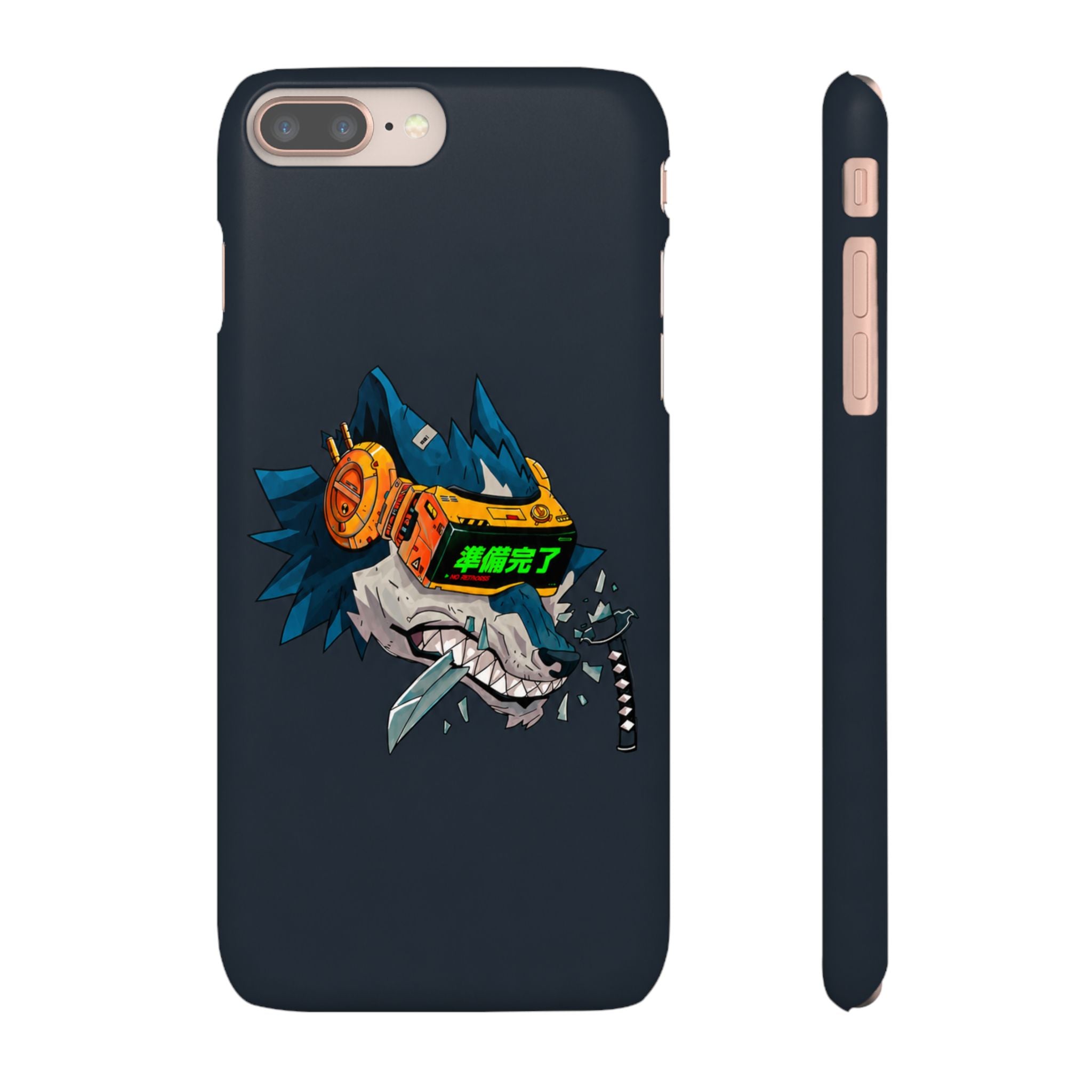 Cyberpunk Wolf Phone Case