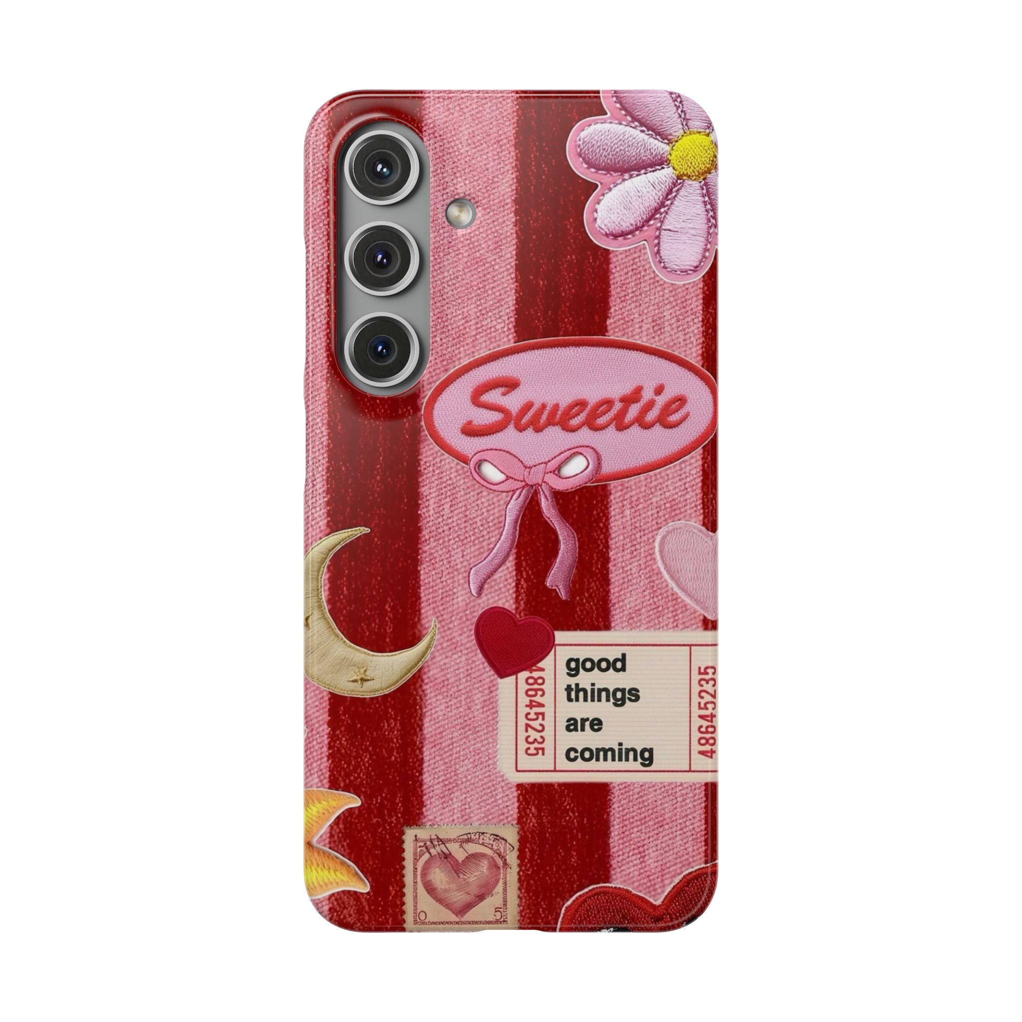 Coquette Patch Phone Case