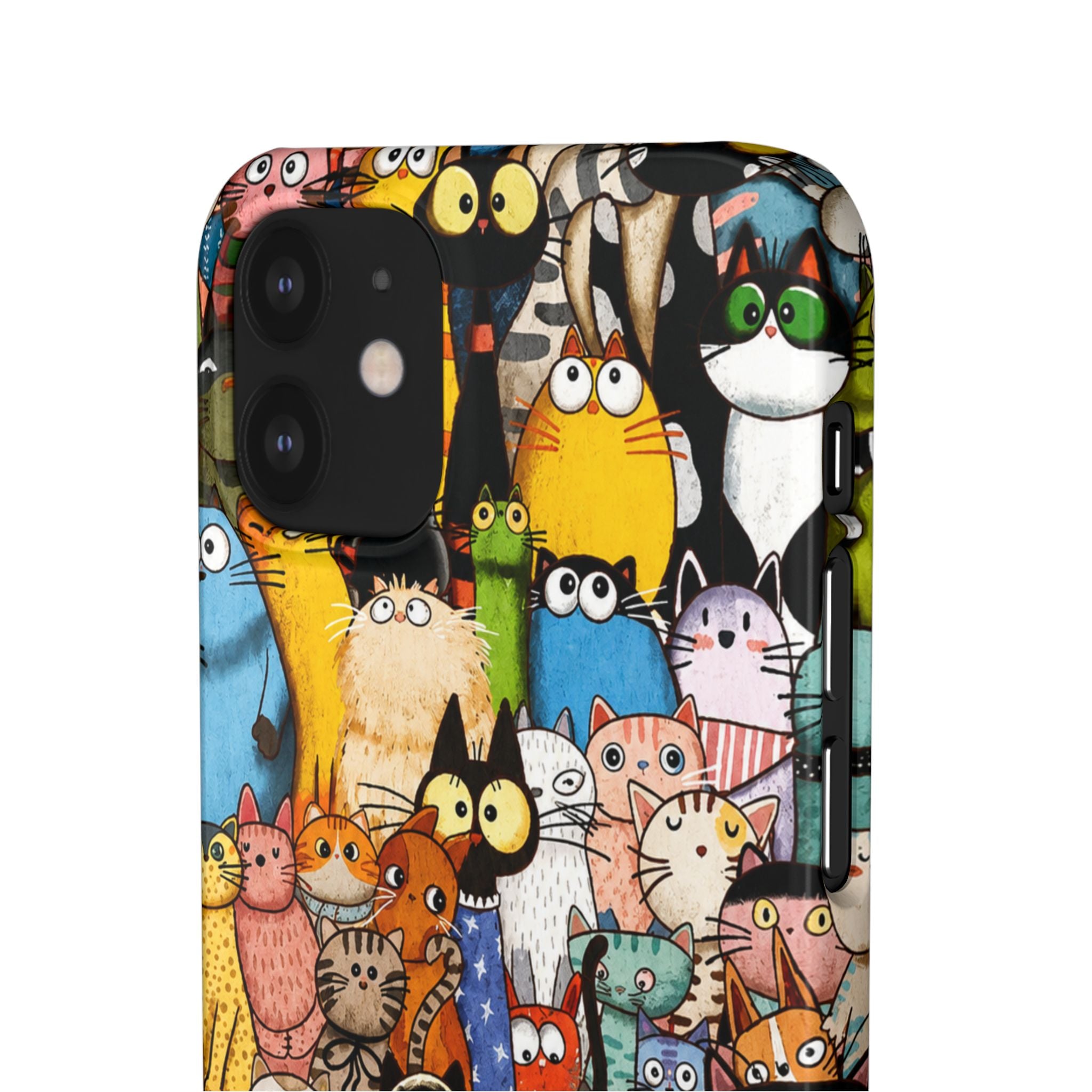 Cute Cat Pattern Phone Case