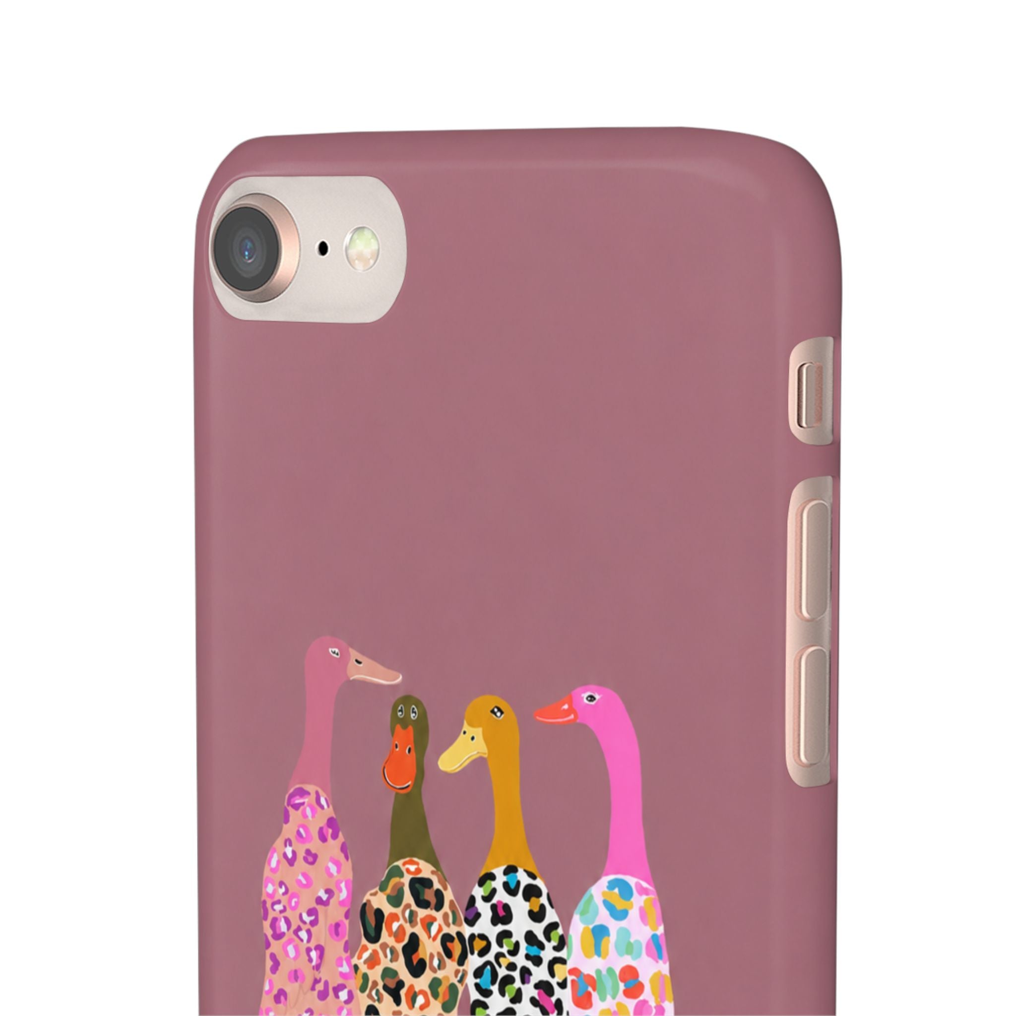 Colorful Leopard Ducks Phone Case