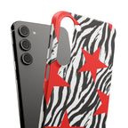 Retro Zebra Stars Phone Case