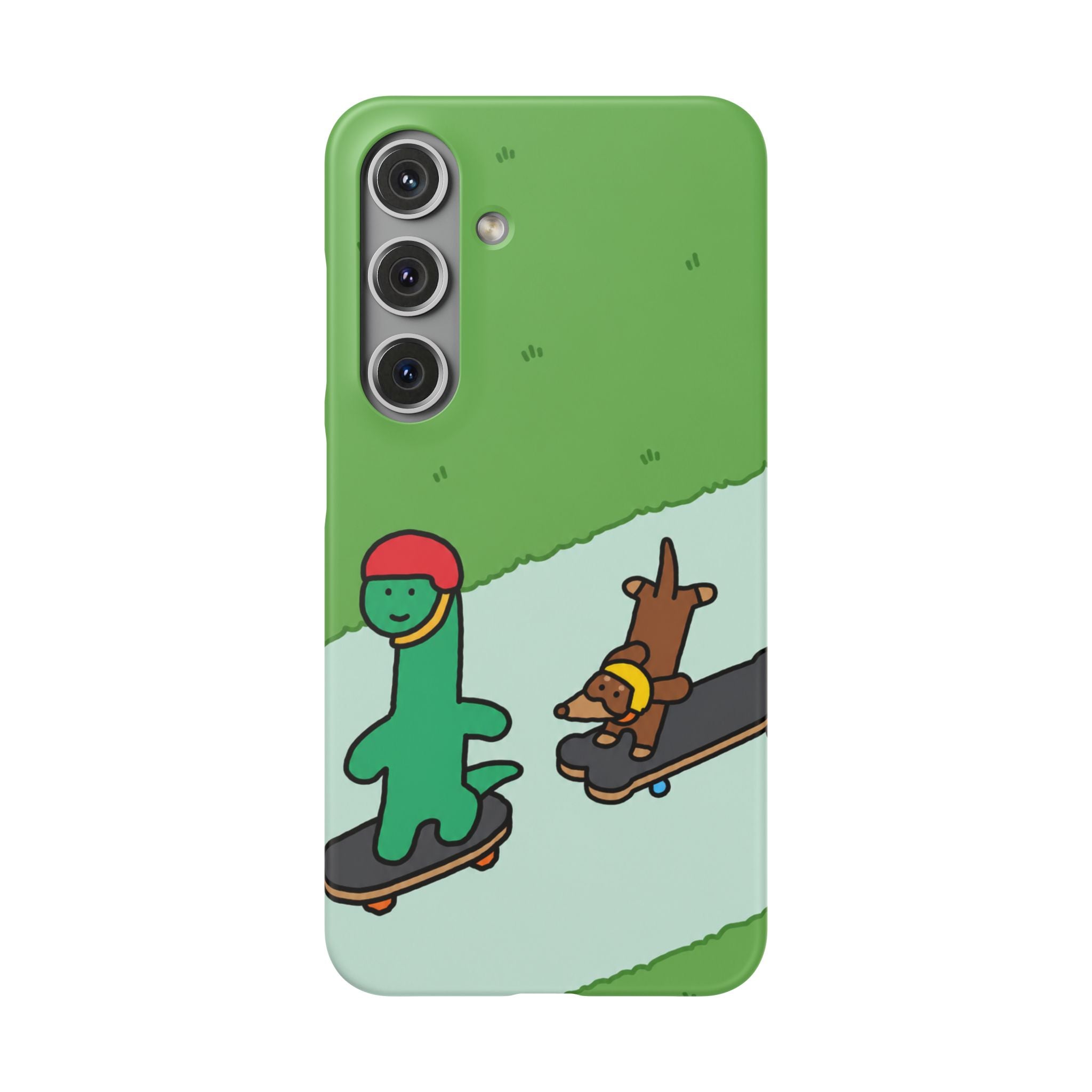 Skater Dino Phone Case