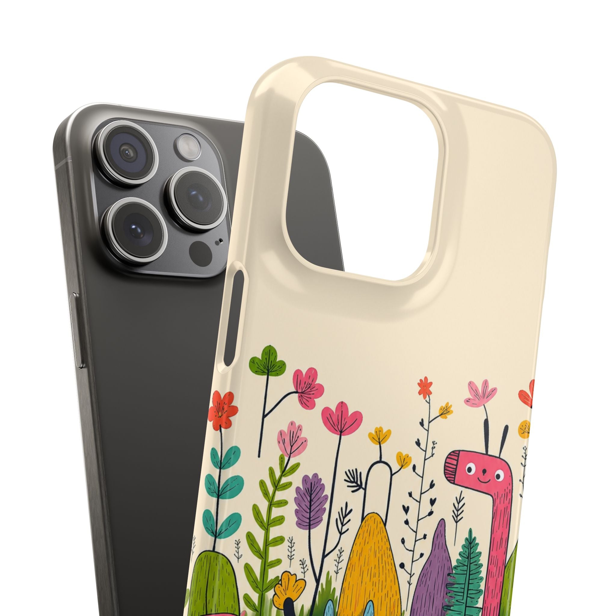 Cute Monster Garden Phone Case