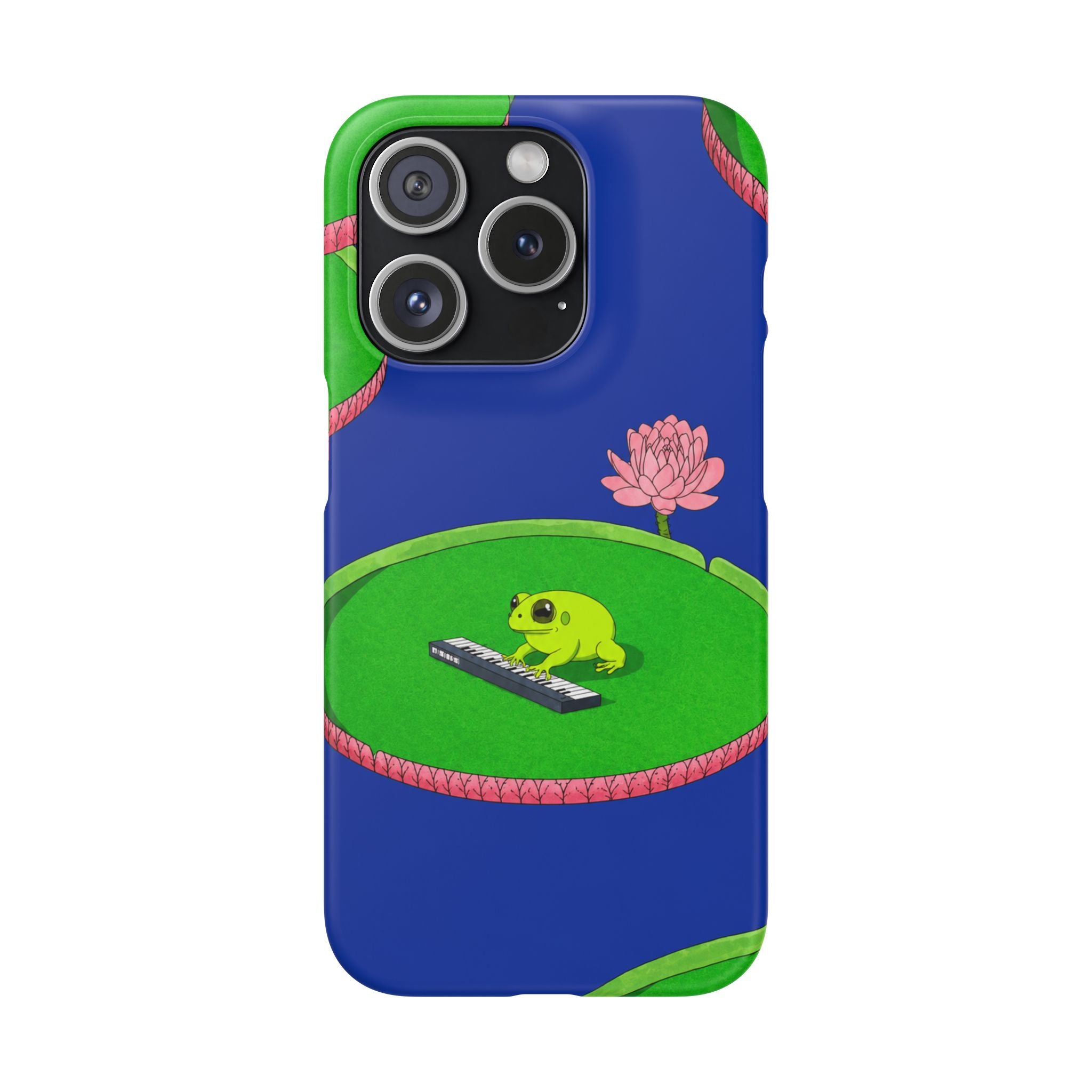 Frog Piano Phone Case