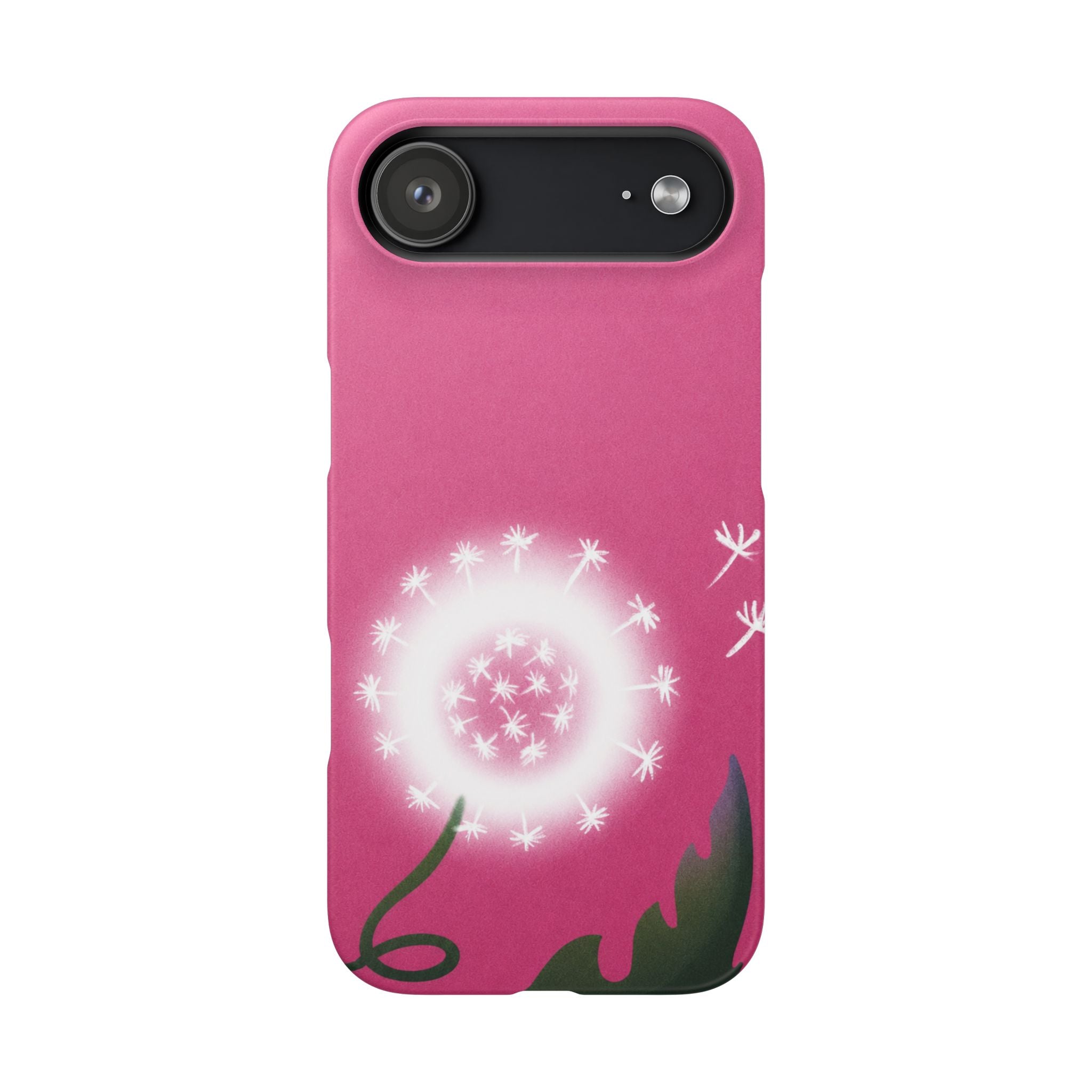 Pink Dandelion Phone Case