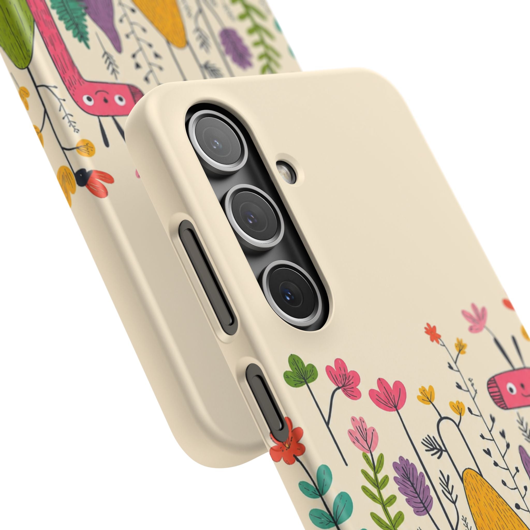 Cute Monster Garden Phone Case