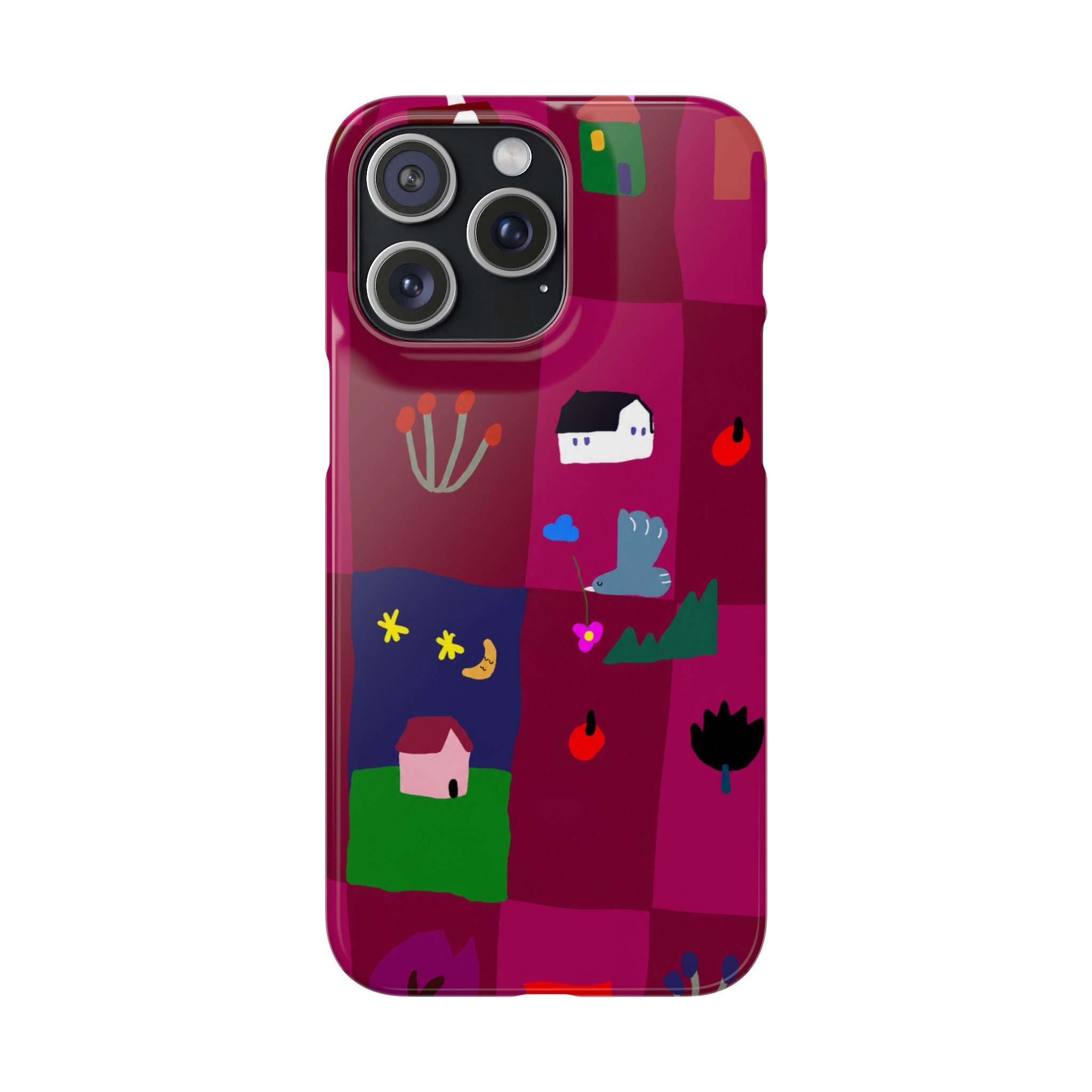 Whimsical Village Phone Case