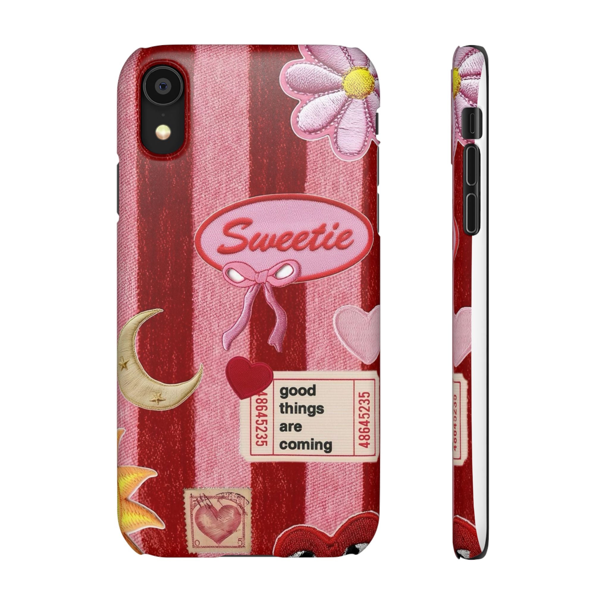 Coquette Patch Phone Case
