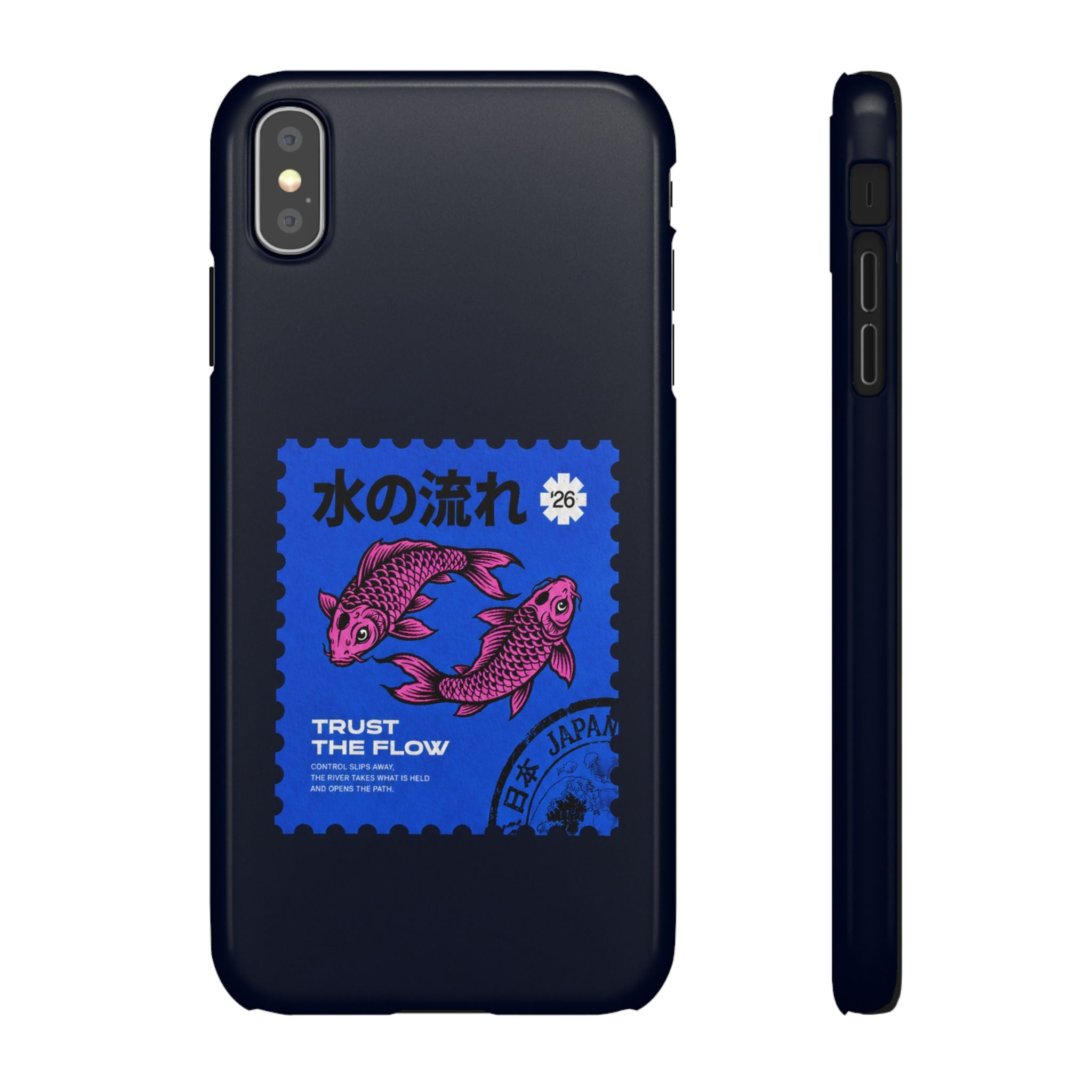 Trust The Flow Koi Phone Case