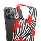 Retro Zebra Stars Phone Case