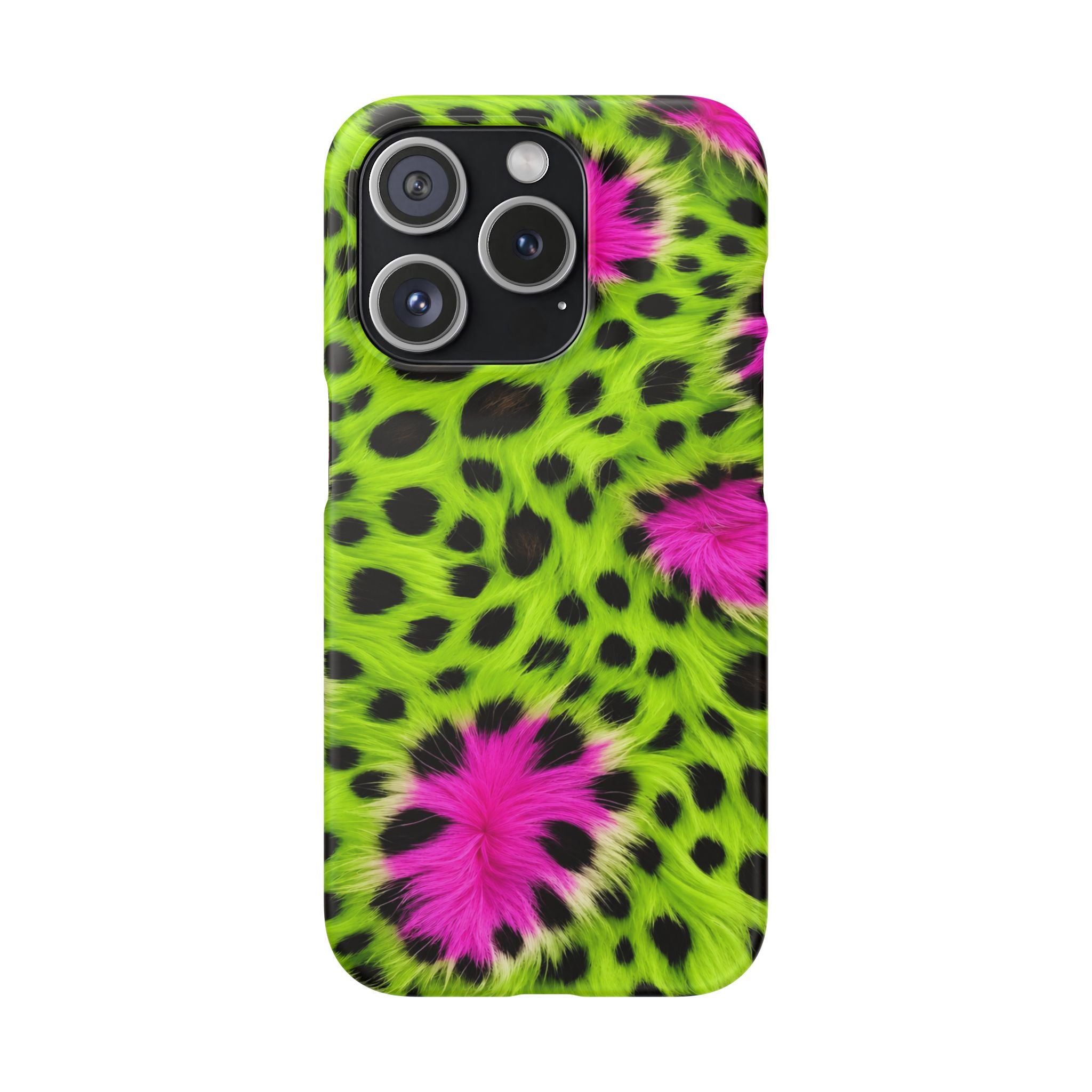 Neon Leopard Phone Case