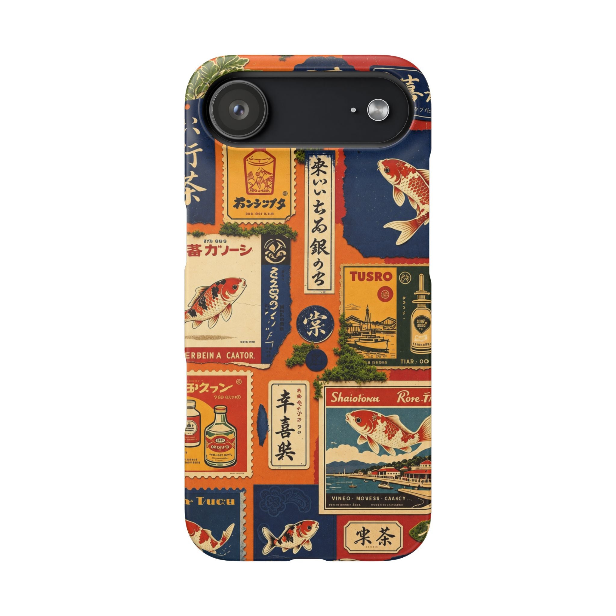 Vintage Japanese Koi Phone Case