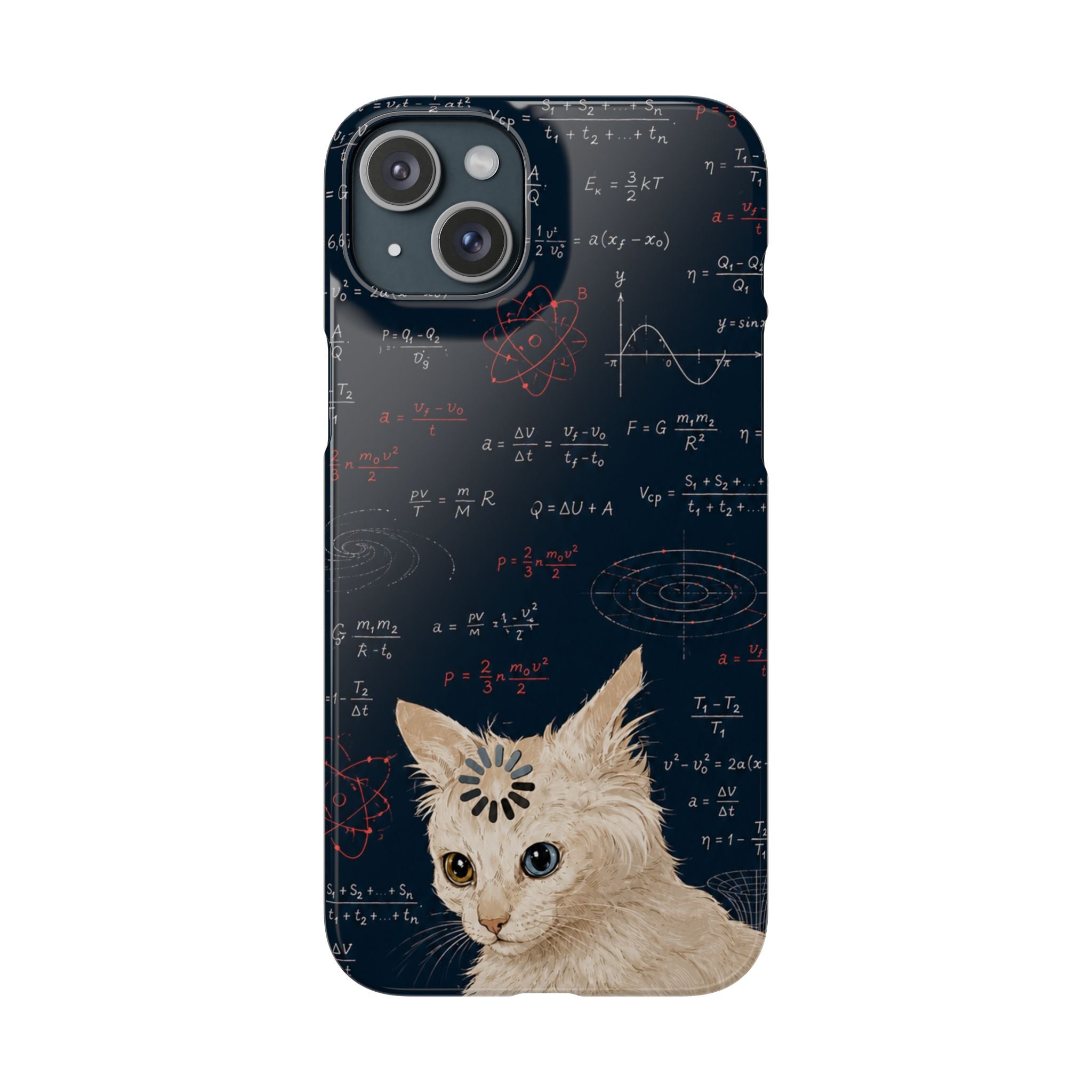 Quantum Kitty Physics Phone Case