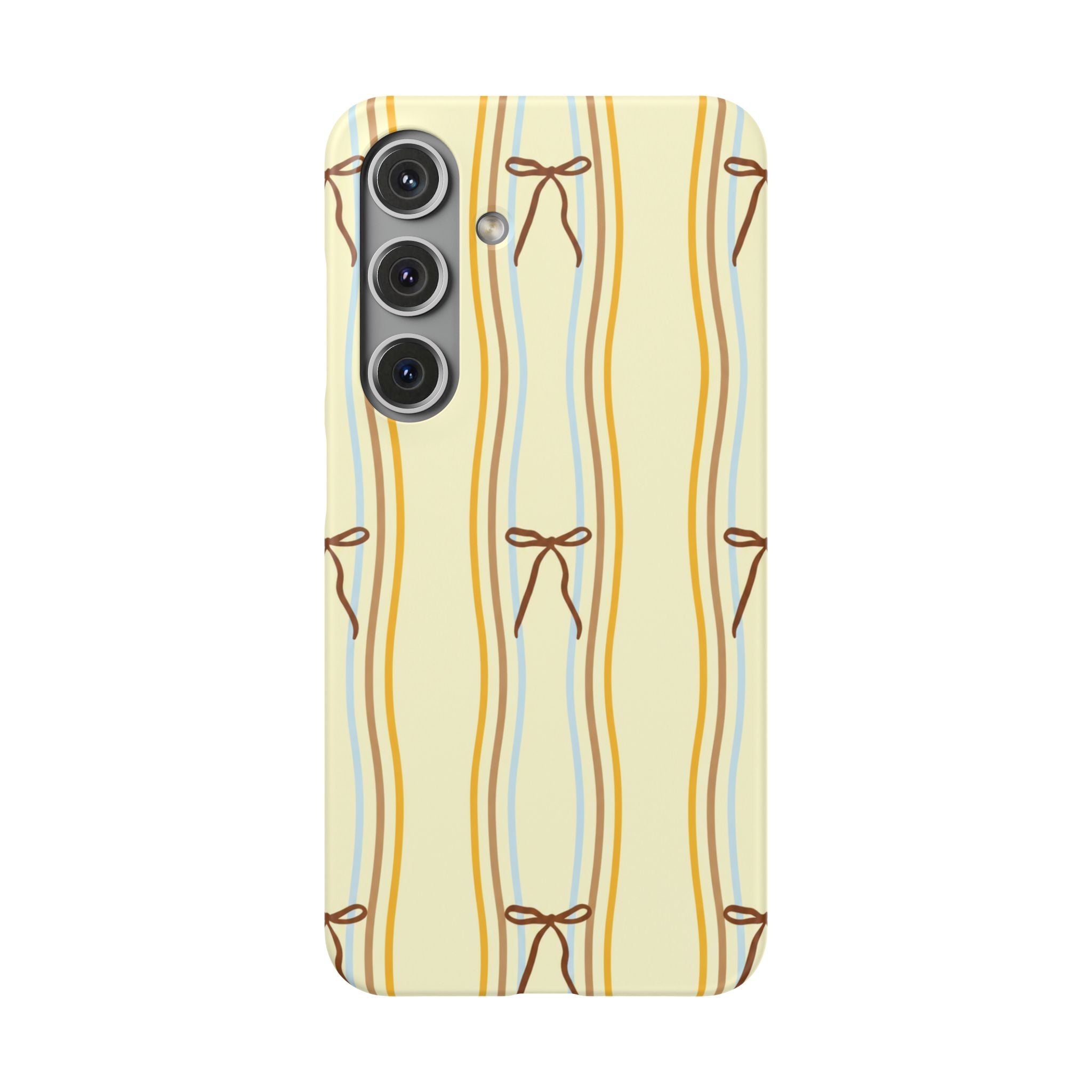 Bow Stripe Phone Case