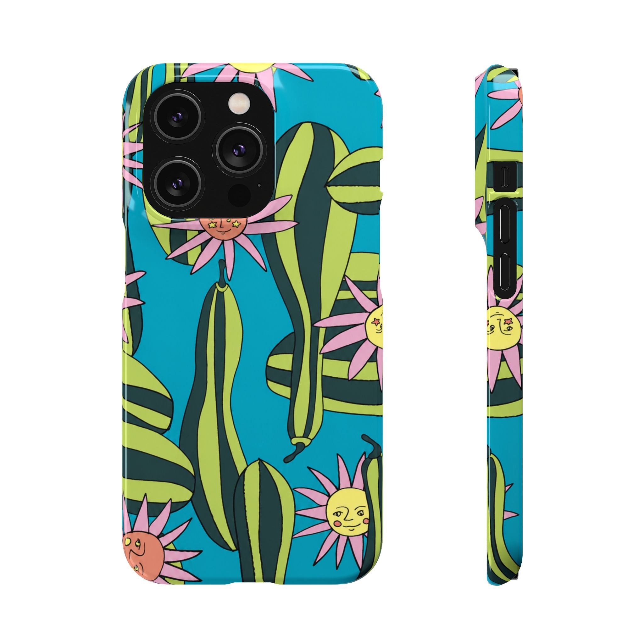 Whimsical Floral Garden Phone Case