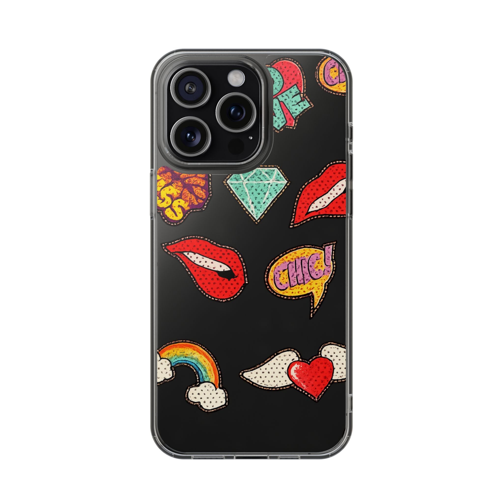 Clear Impact-Resistant Cases