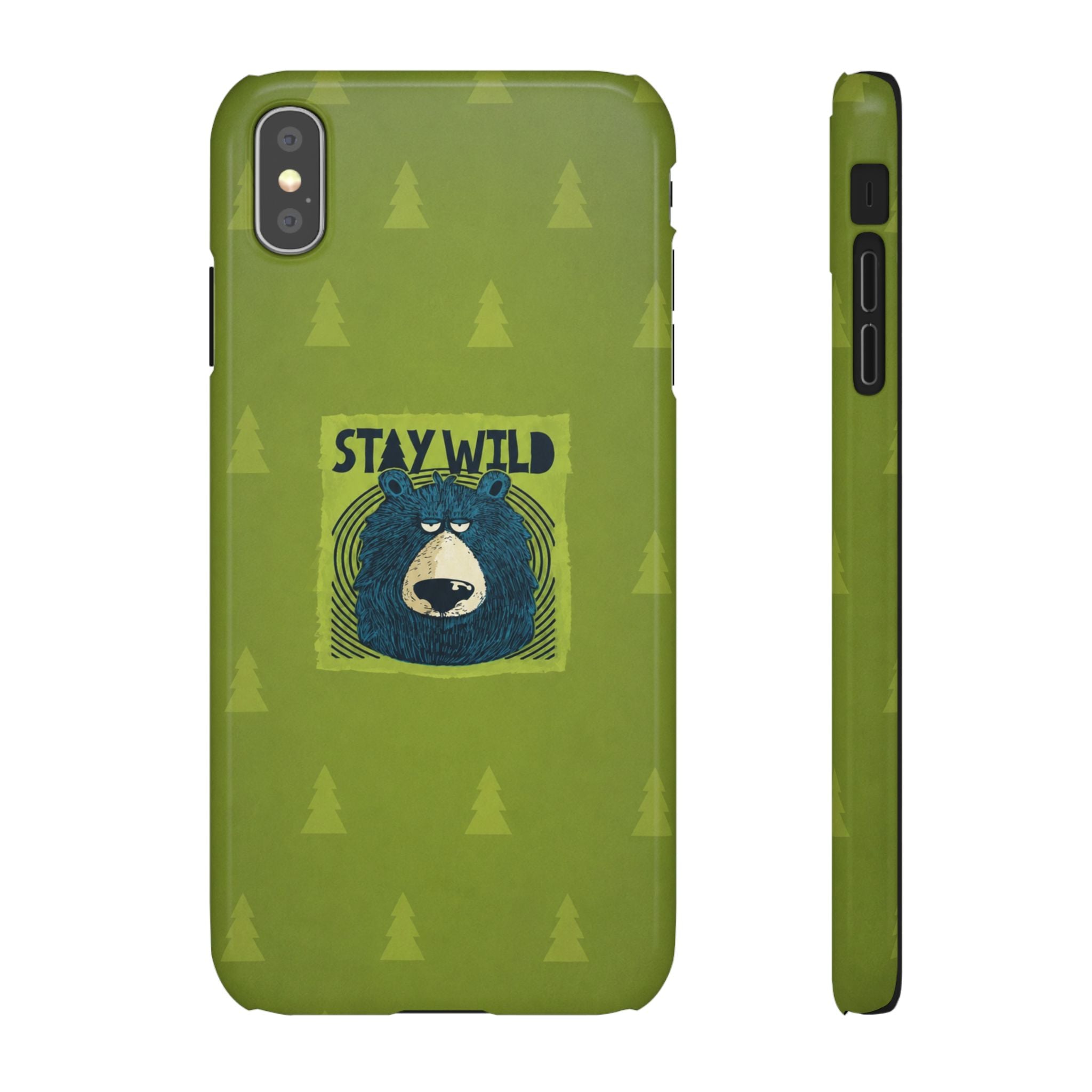 Stay Wild Bear Phone Case