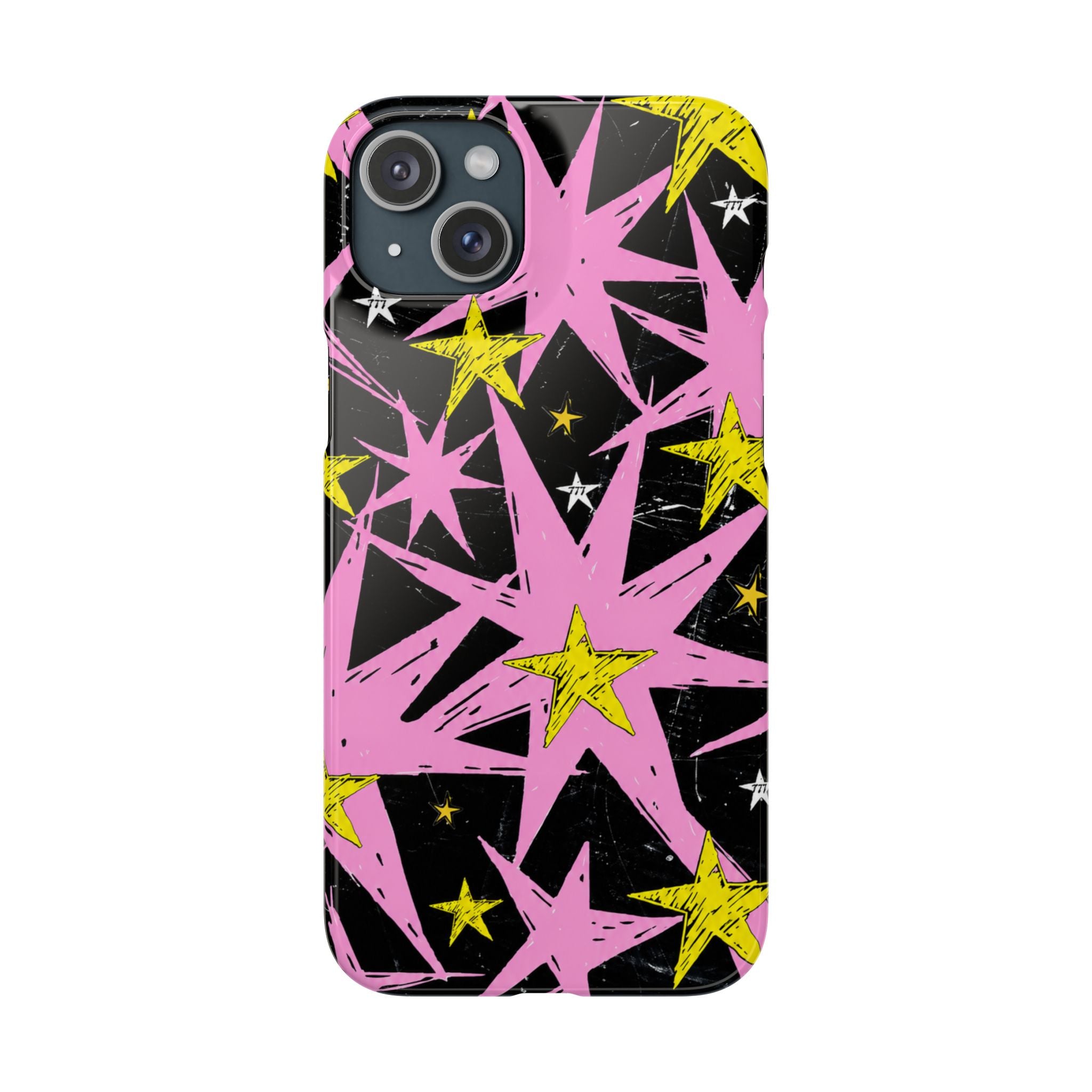Pink Starburst Phone Case