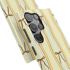 Bow Stripe Phone Case