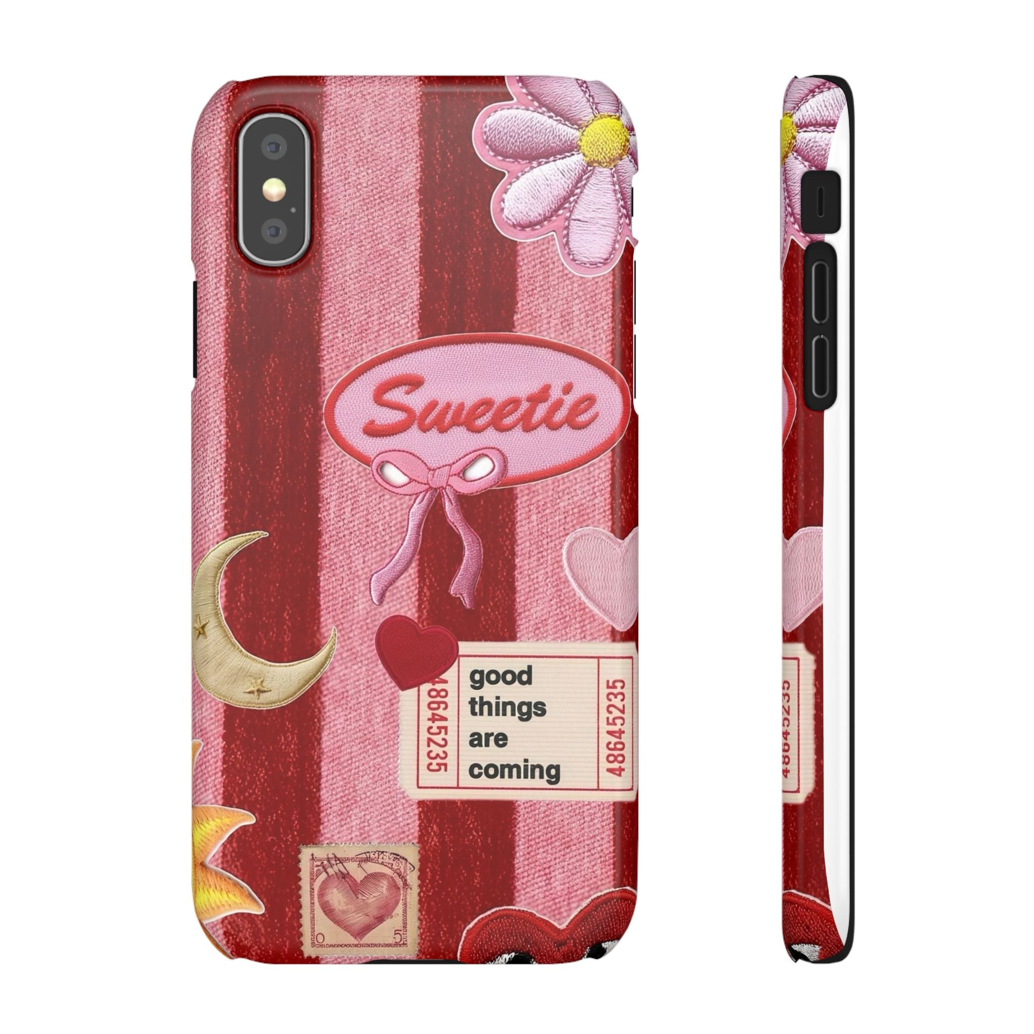 Coquette Patch Phone Case