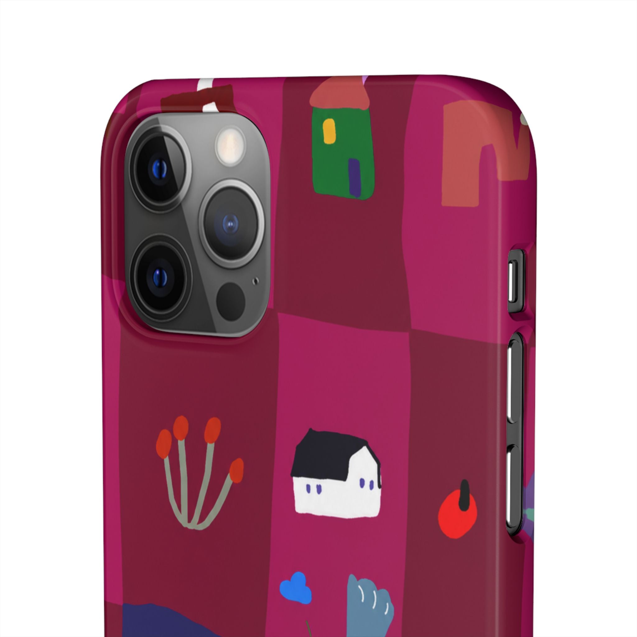 Whimsical Village Phone Case