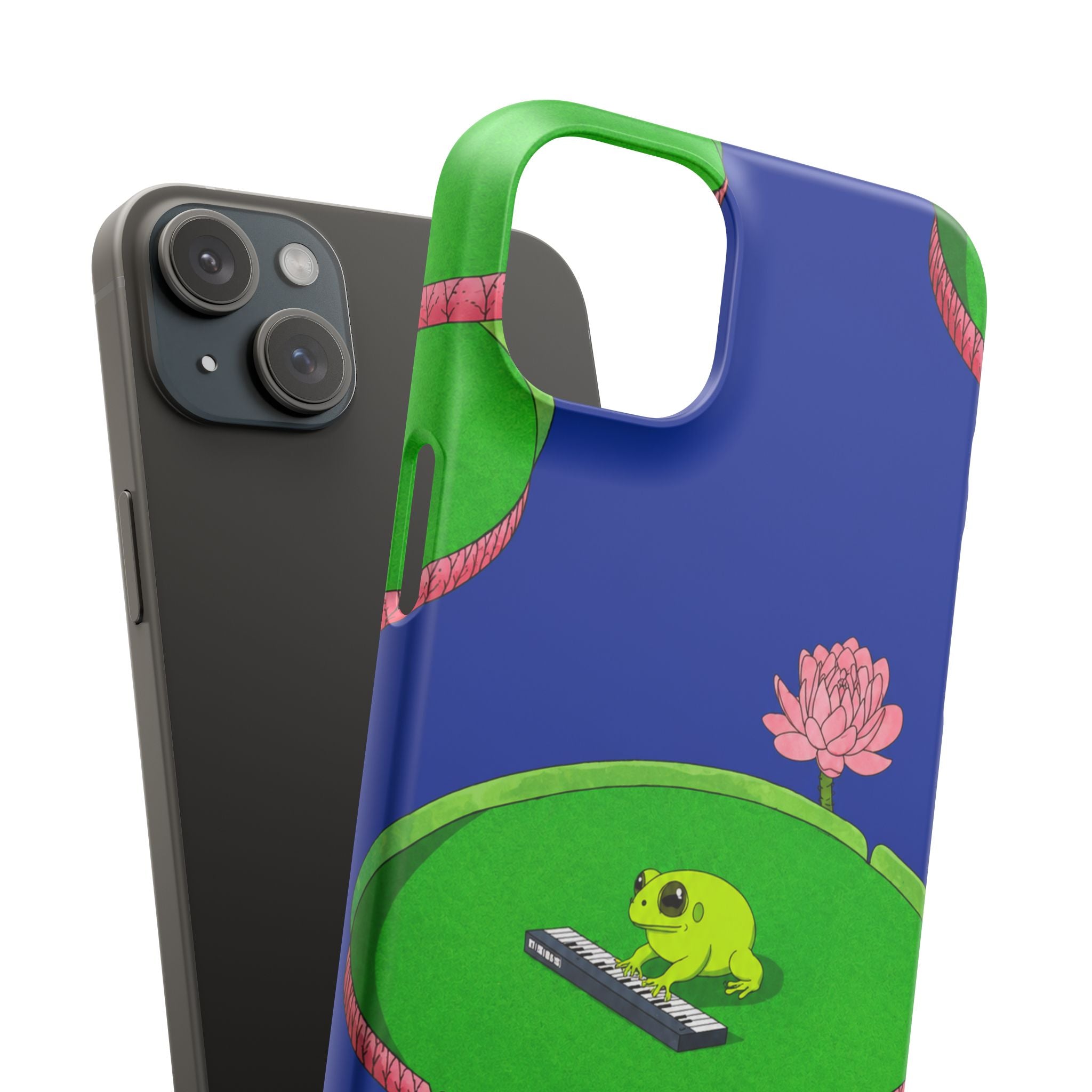 Frog Piano Phone Case