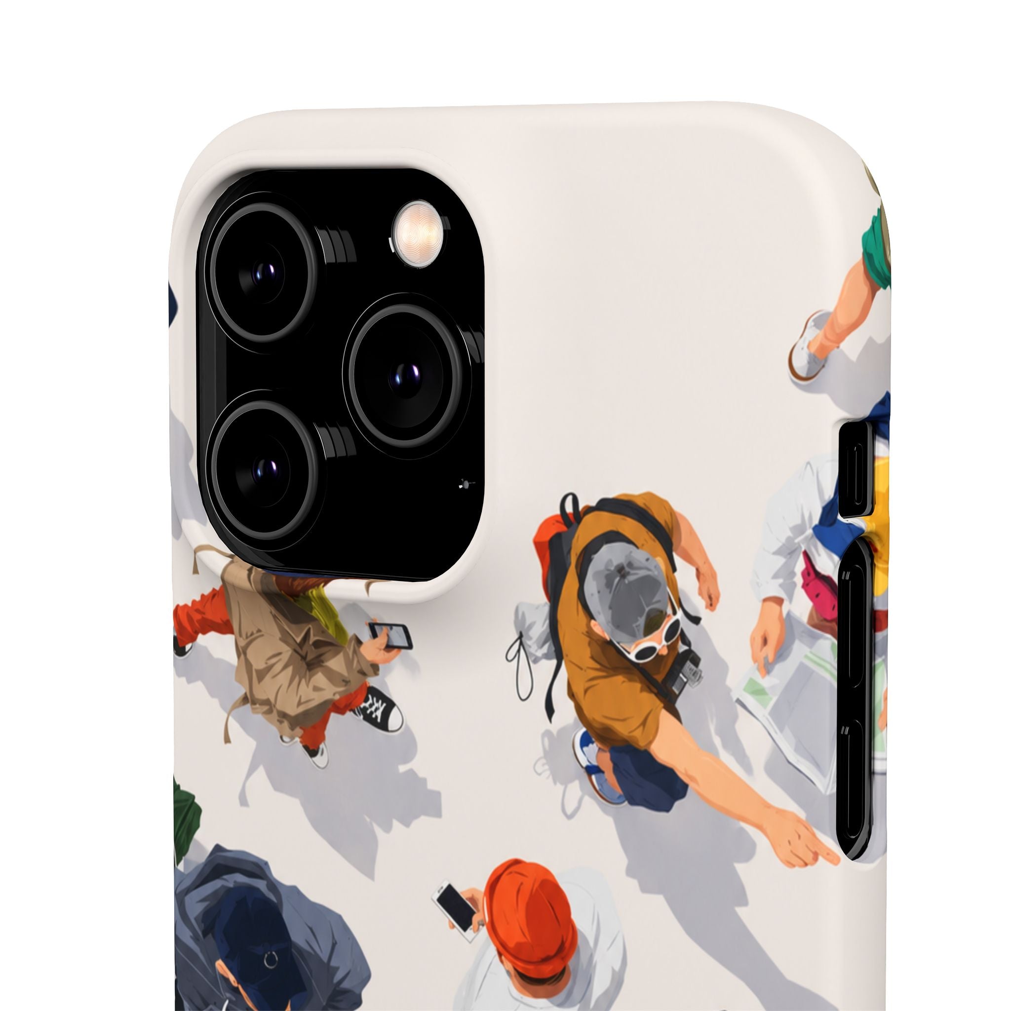 City Crowd Aesthetic Phone Case